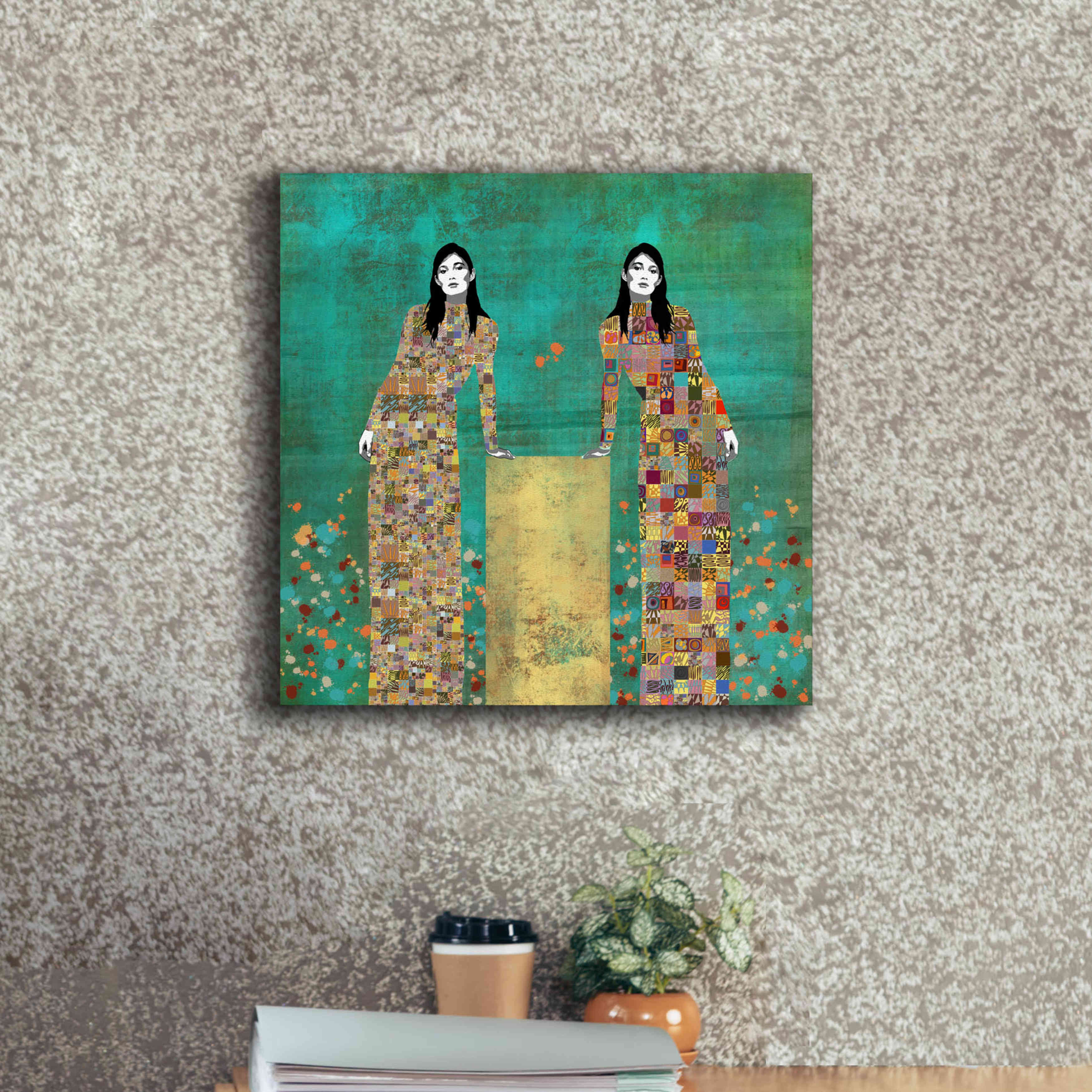 'Dale la Vueltas by Jose Cacho Giclee Canvas Wall Art,18x18