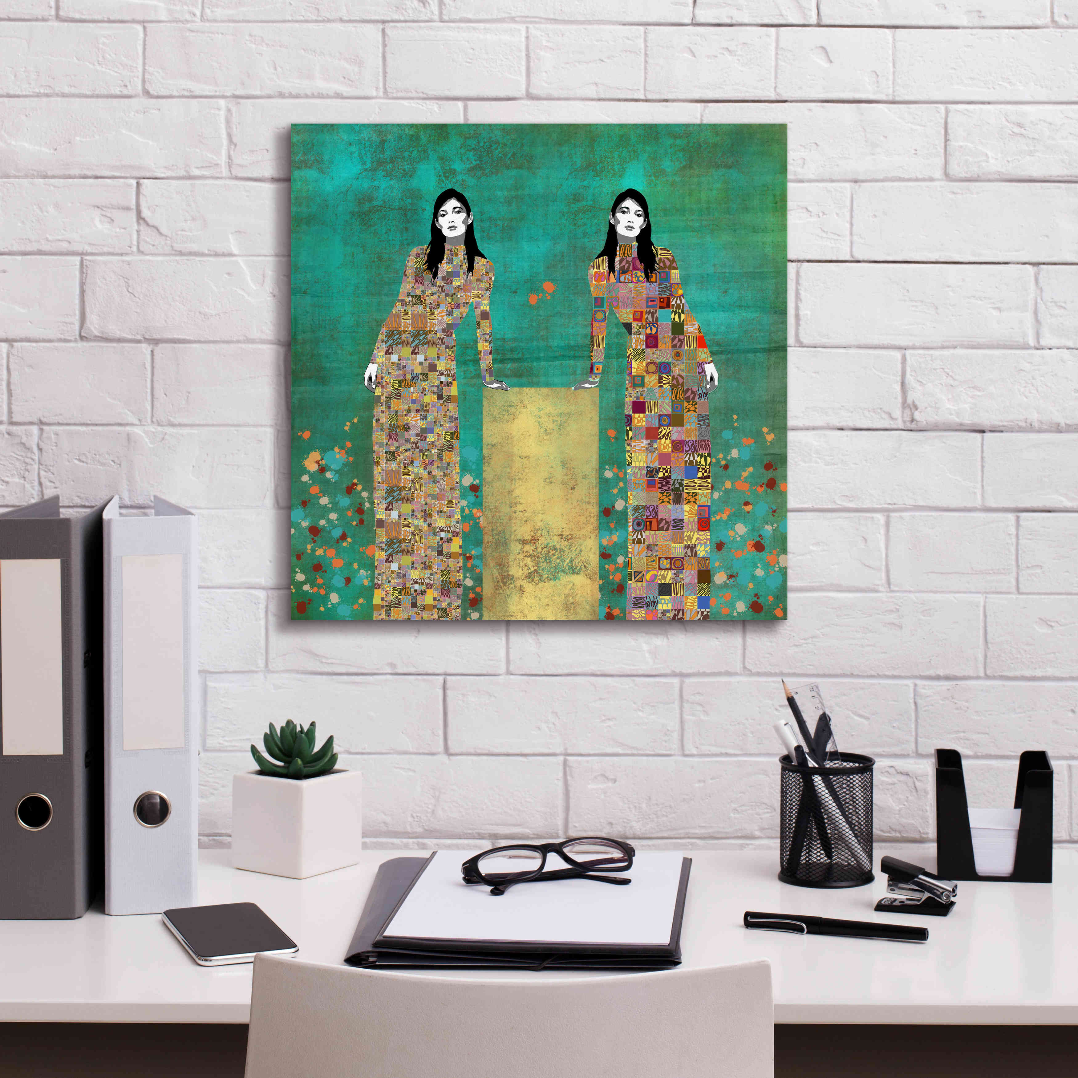 'Dale la Vueltas by Jose Cacho Giclee Canvas Wall Art,18x18