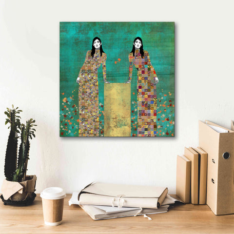 Image of 'Dale la Vueltas by Jose Cacho Giclee Canvas Wall Art,18x18