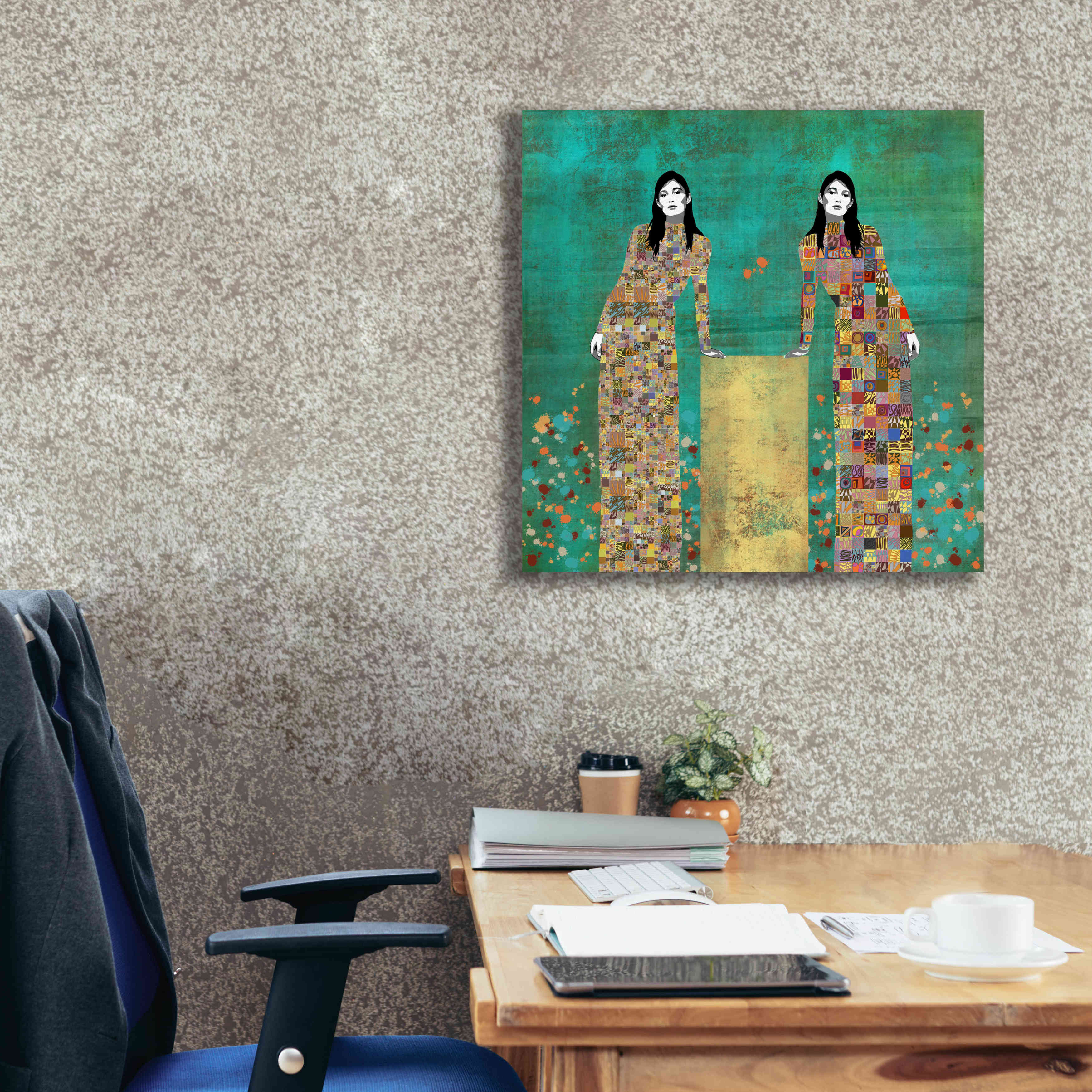 'Dale la Vueltas by Jose Cacho Giclee Canvas Wall Art,26x26