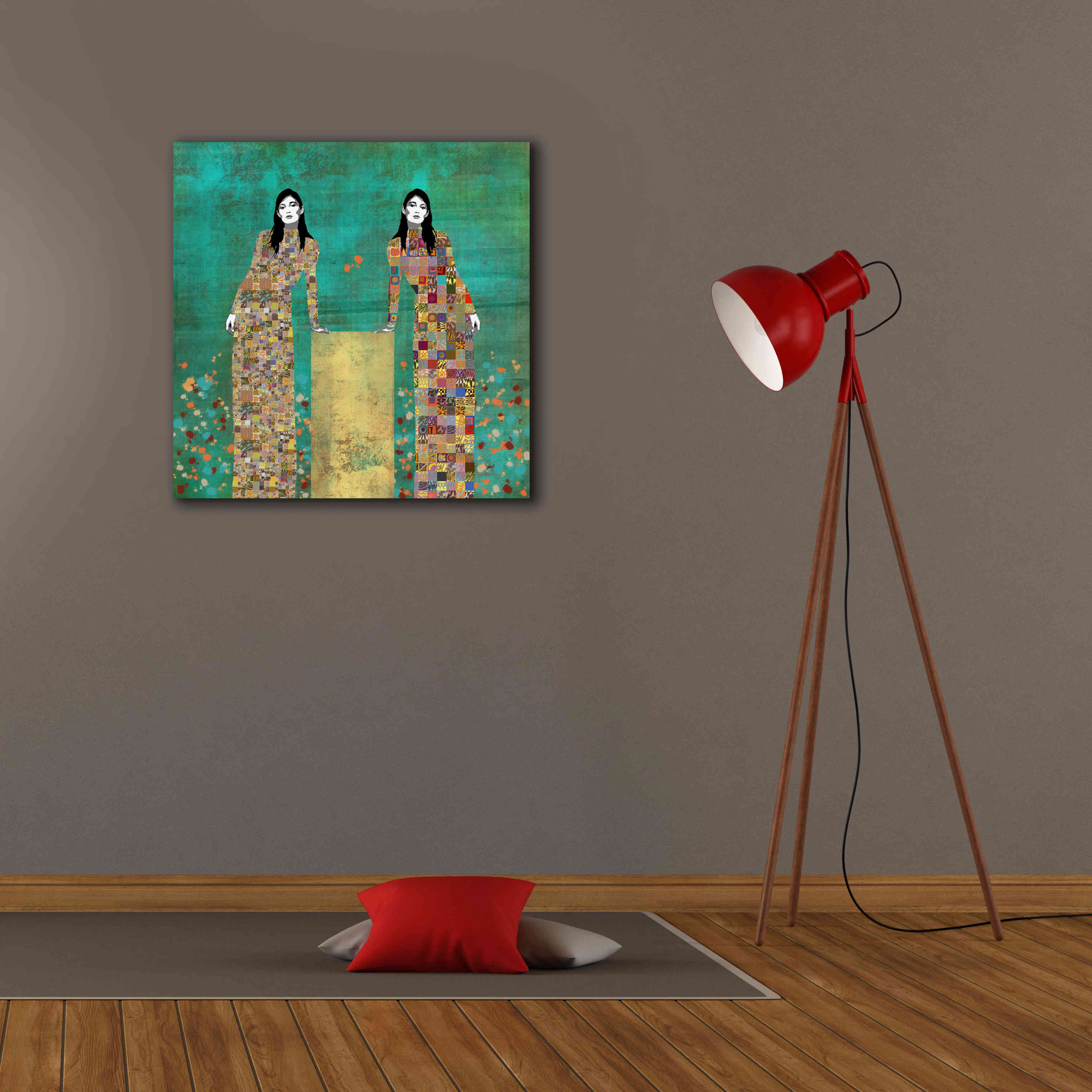 'Dale la Vueltas by Jose Cacho Giclee Canvas Wall Art,26x26