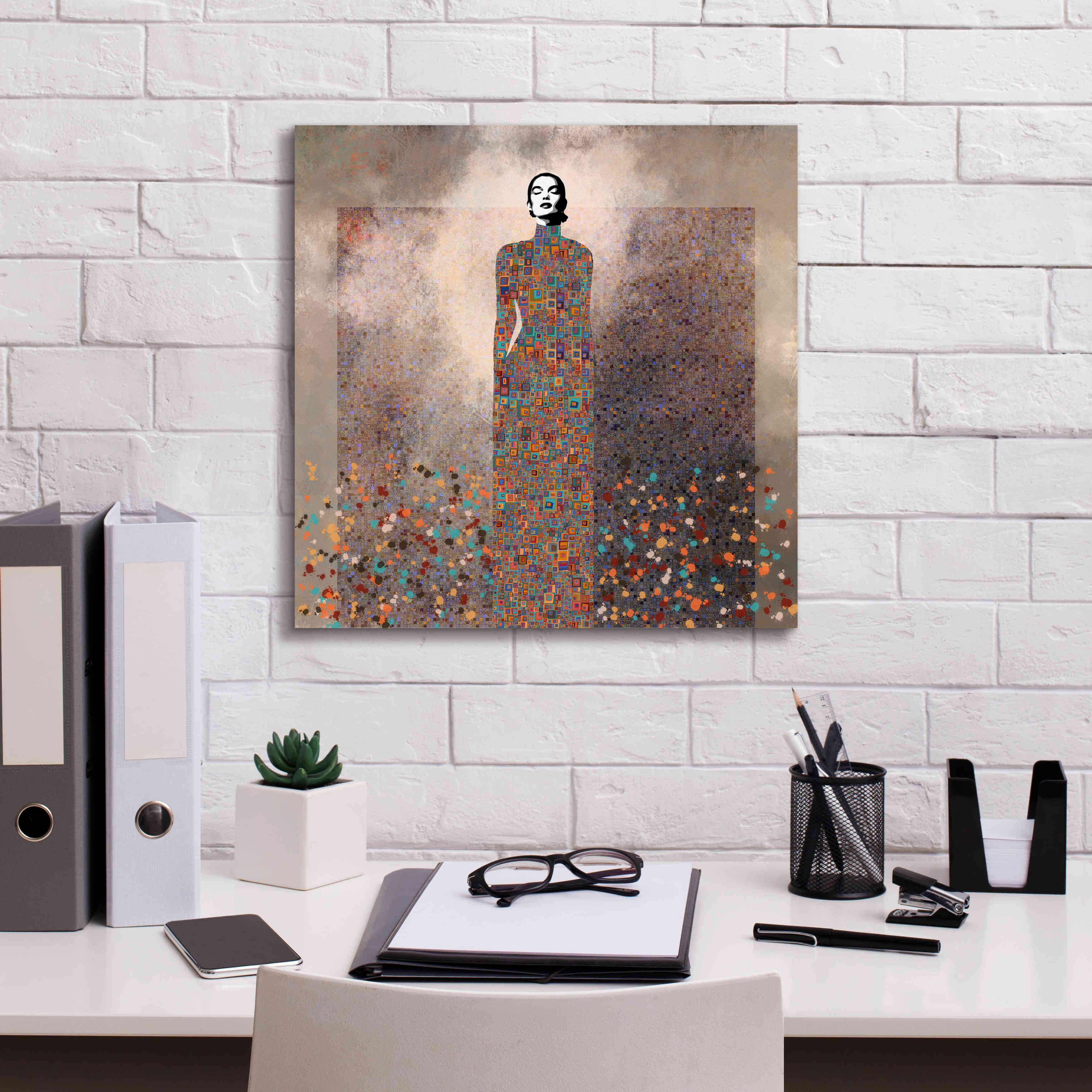 'Esta es mi Musica by Jose Cacho Giclee Canvas Wall Art,18x18