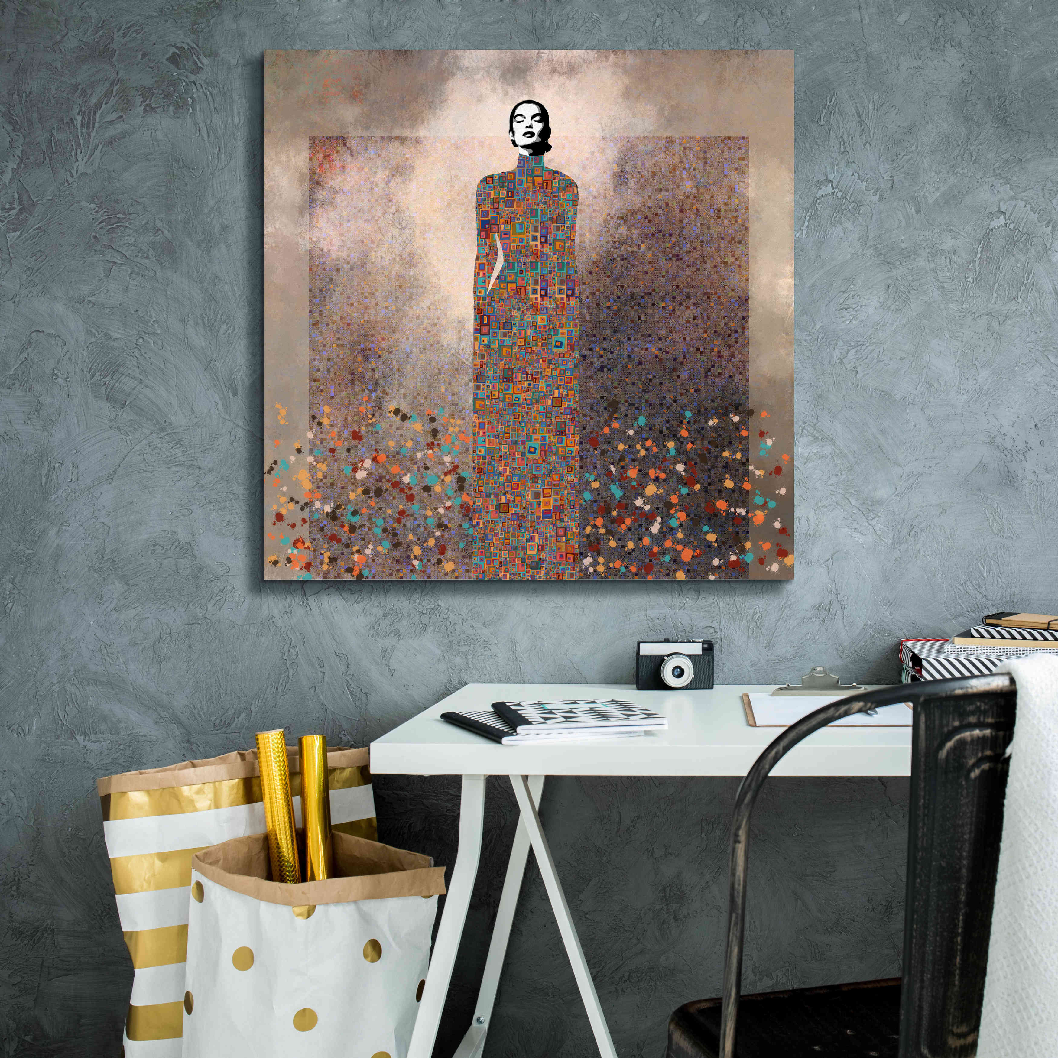 'Esta es mi Musica by Jose Cacho Giclee Canvas Wall Art,26x26