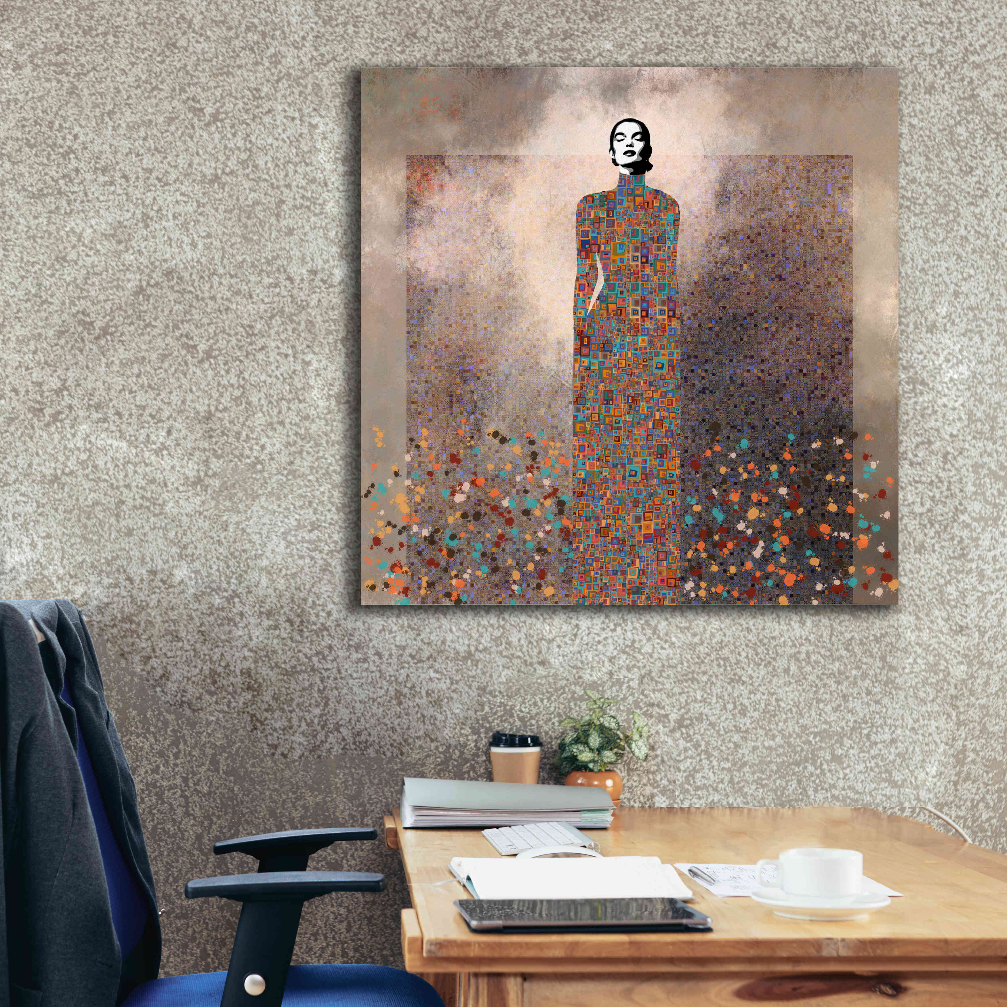 'Esta es mi Musica by Jose Cacho Giclee Canvas Wall Art,37x37