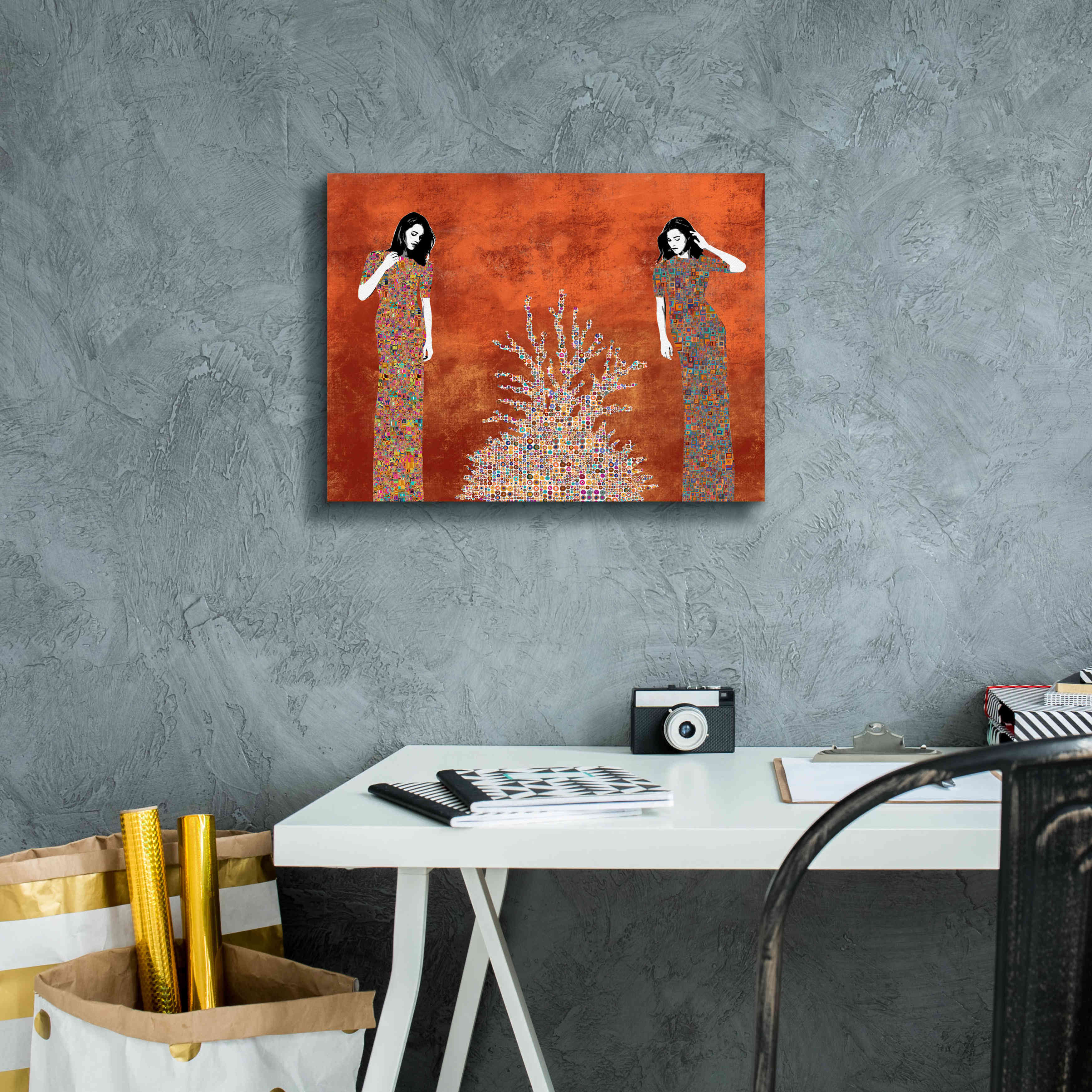 'La Fuente by Jose Cacho Giclee Canvas Wall Art,16x12