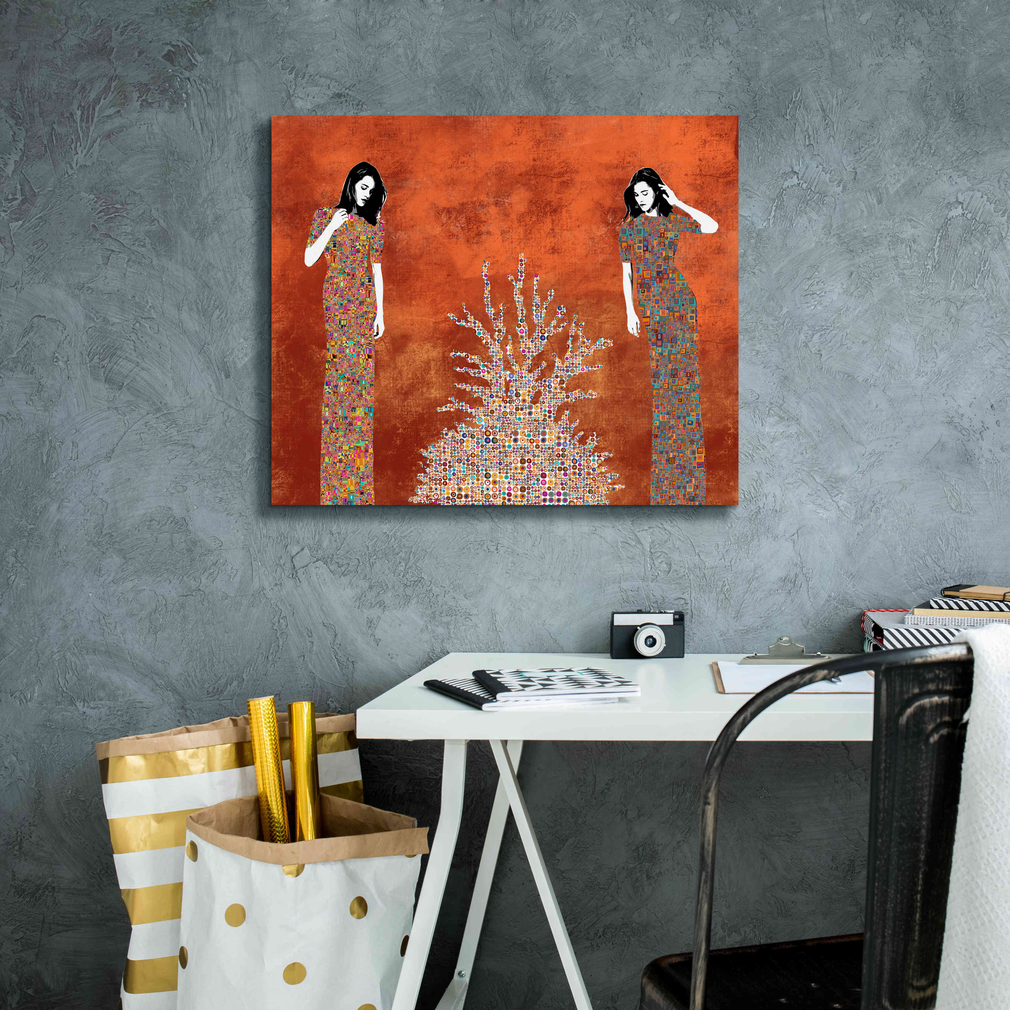 'La Fuente by Jose Cacho Giclee Canvas Wall Art,24x20