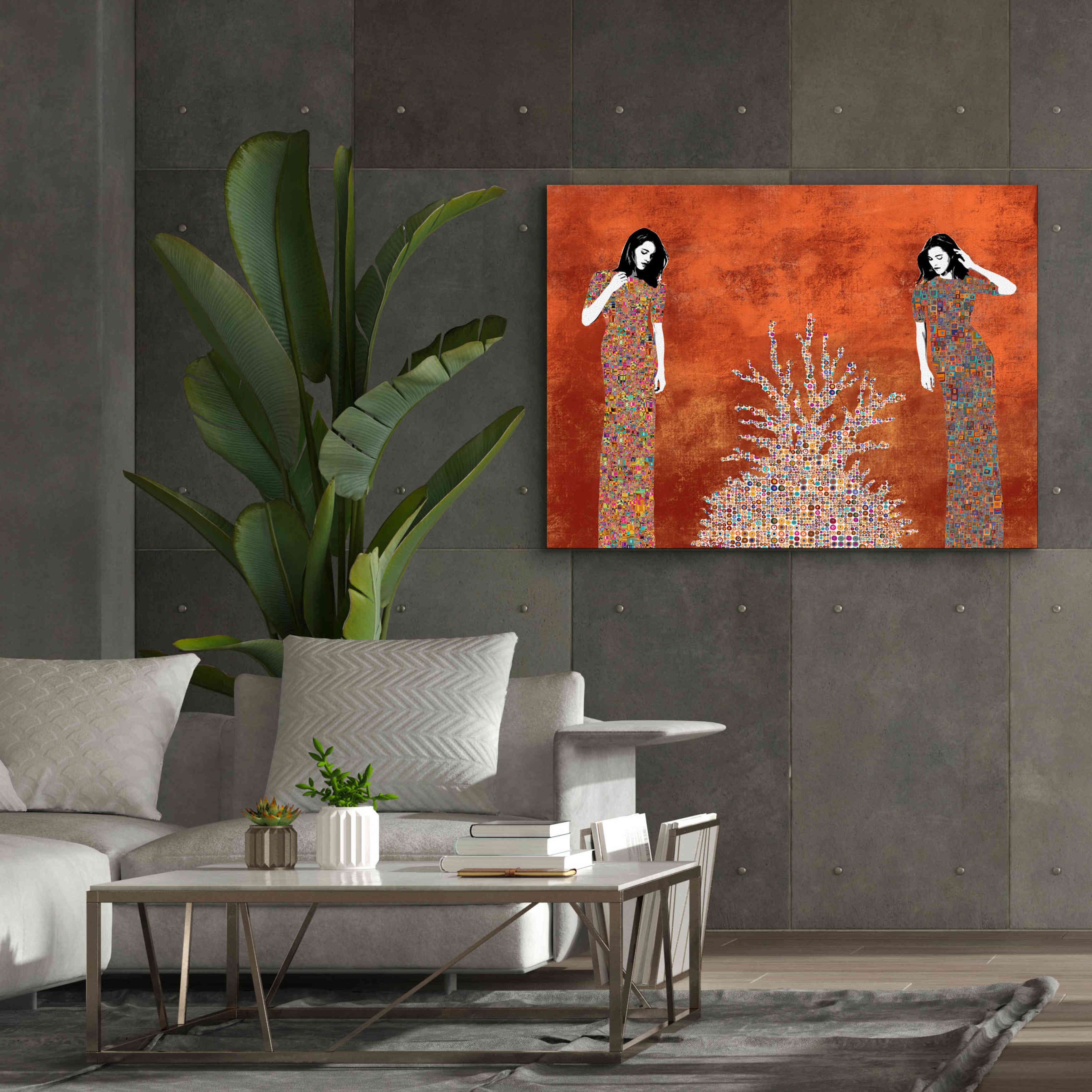 'La Fuente by Jose Cacho Giclee Canvas Wall Art,54x40