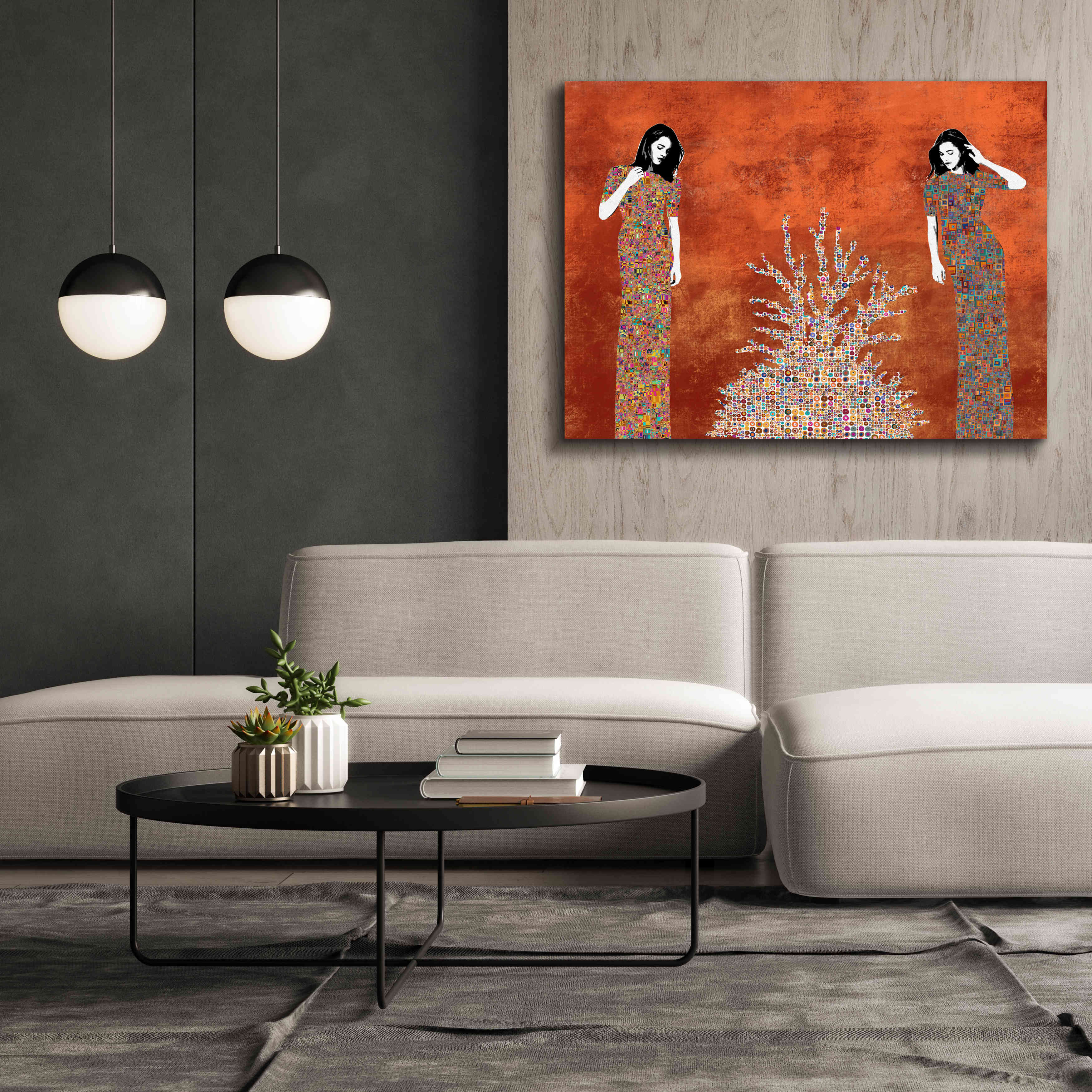 'La Fuente by Jose Cacho Giclee Canvas Wall Art,54x40