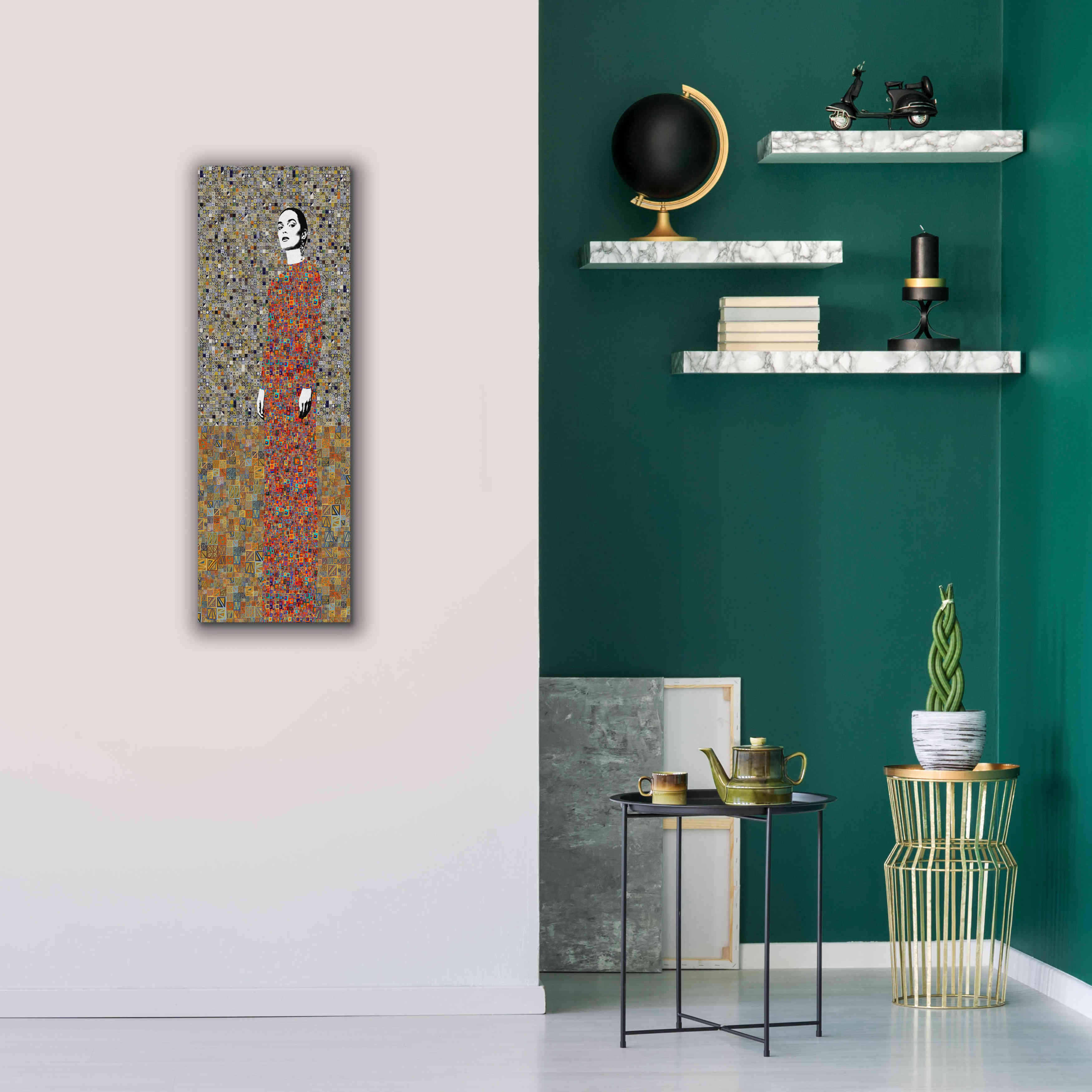 'La Liveracion del Pasado by Jose Cacho Giclee Canvas Wall Art,12x36