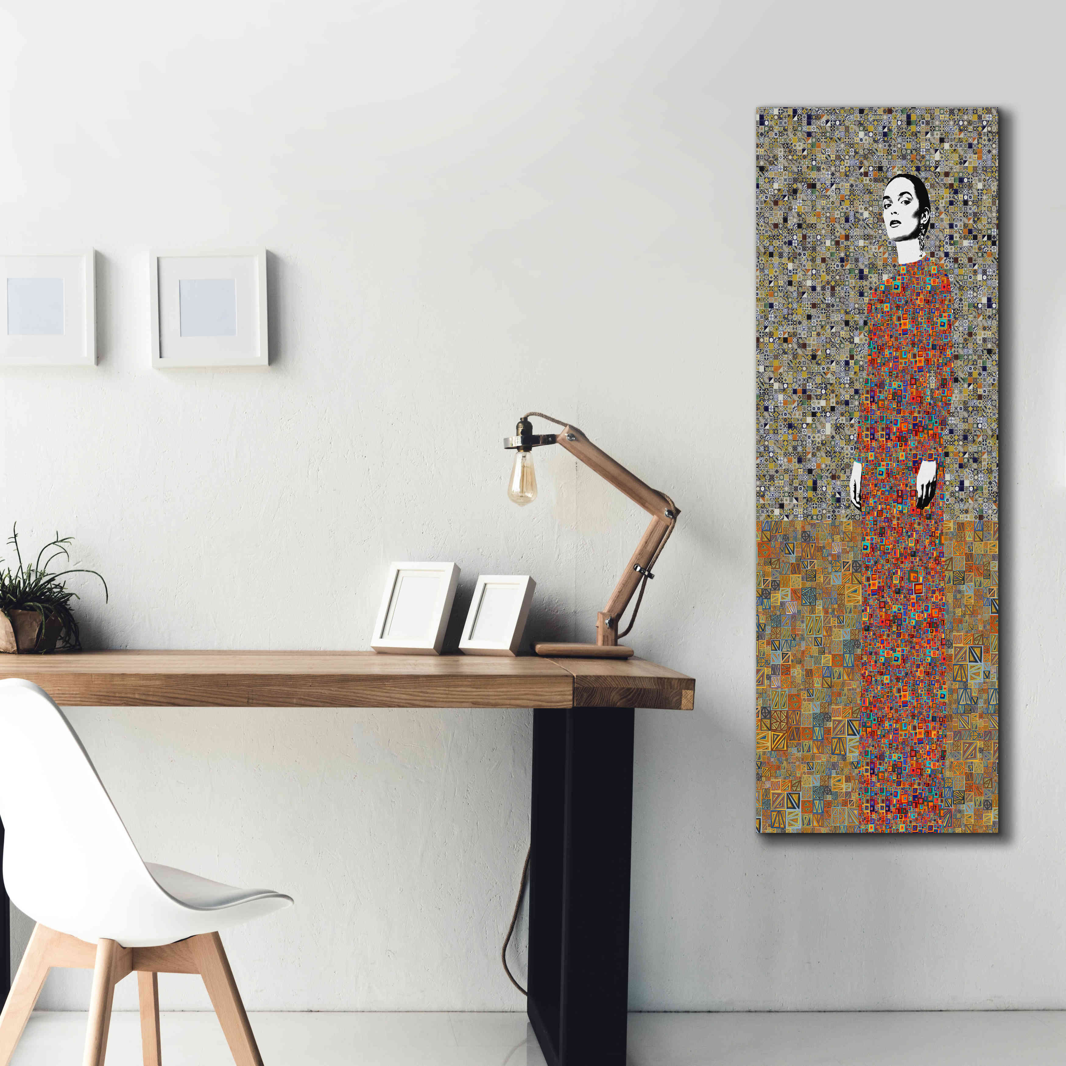 'La Liveracion del Pasado by Jose Cacho Giclee Canvas Wall Art,20x60