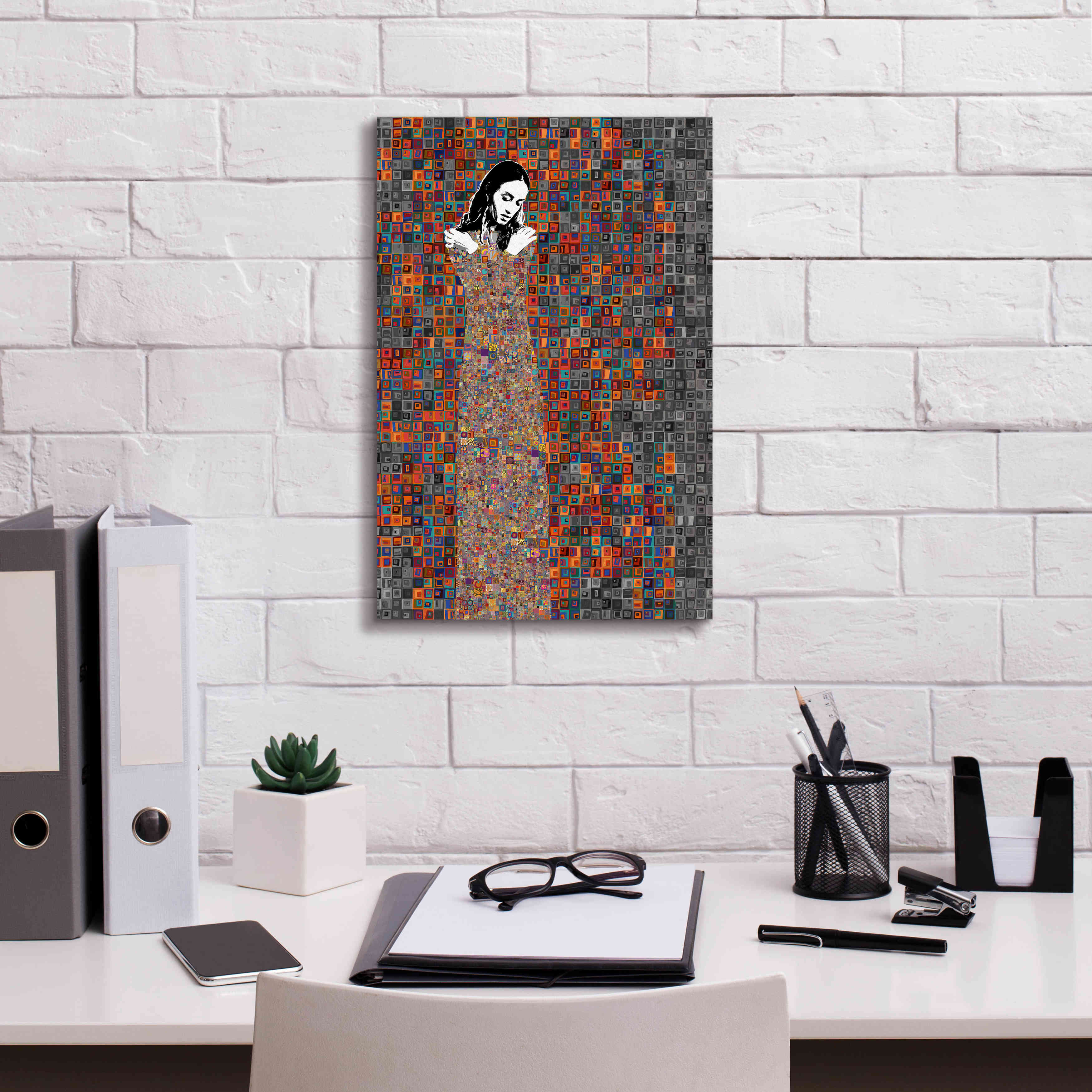 'El Abrazo by Jose Cacho Giclee Canvas Wall Art,12x18