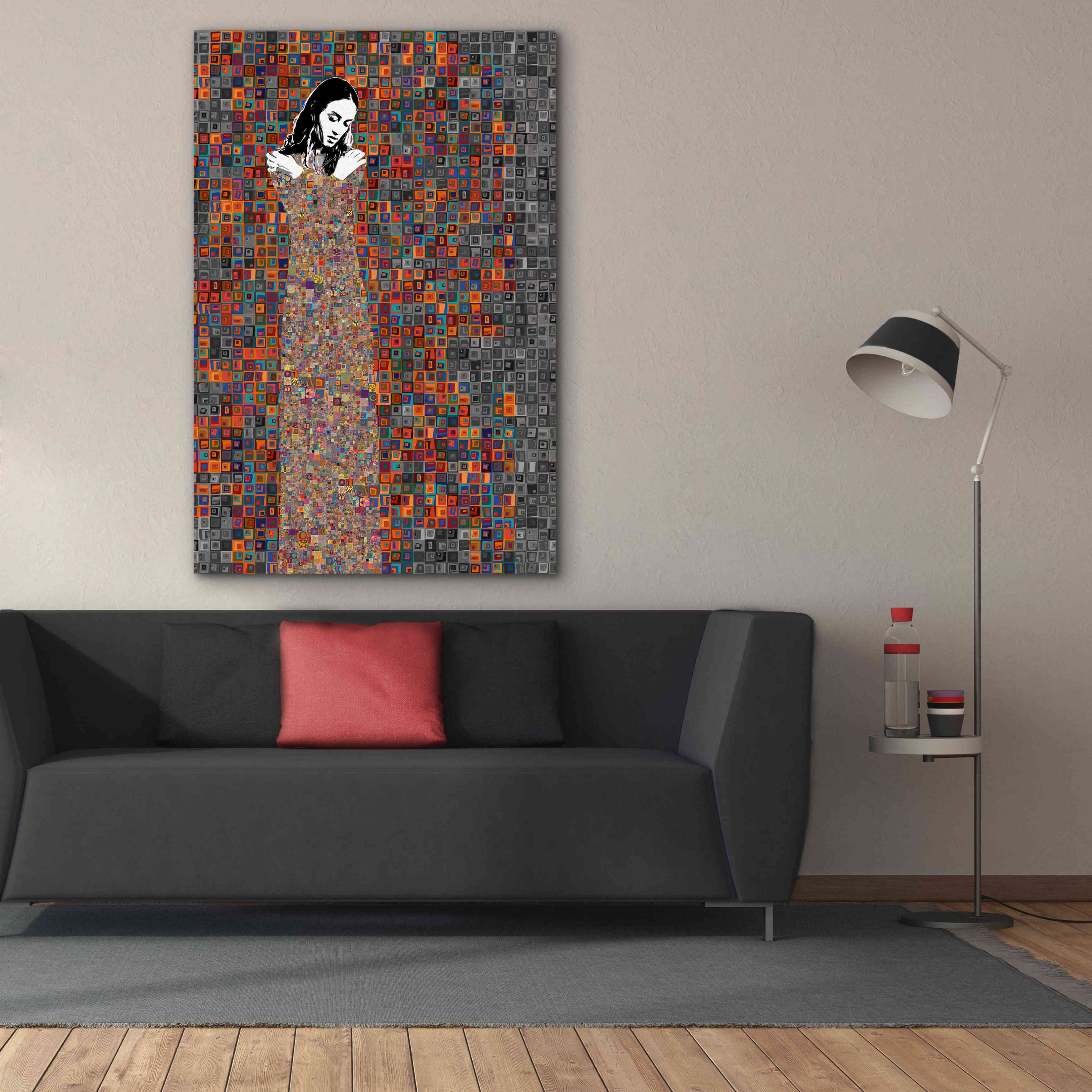 'El Abrazo by Jose Cacho Giclee Canvas Wall Art,40x60