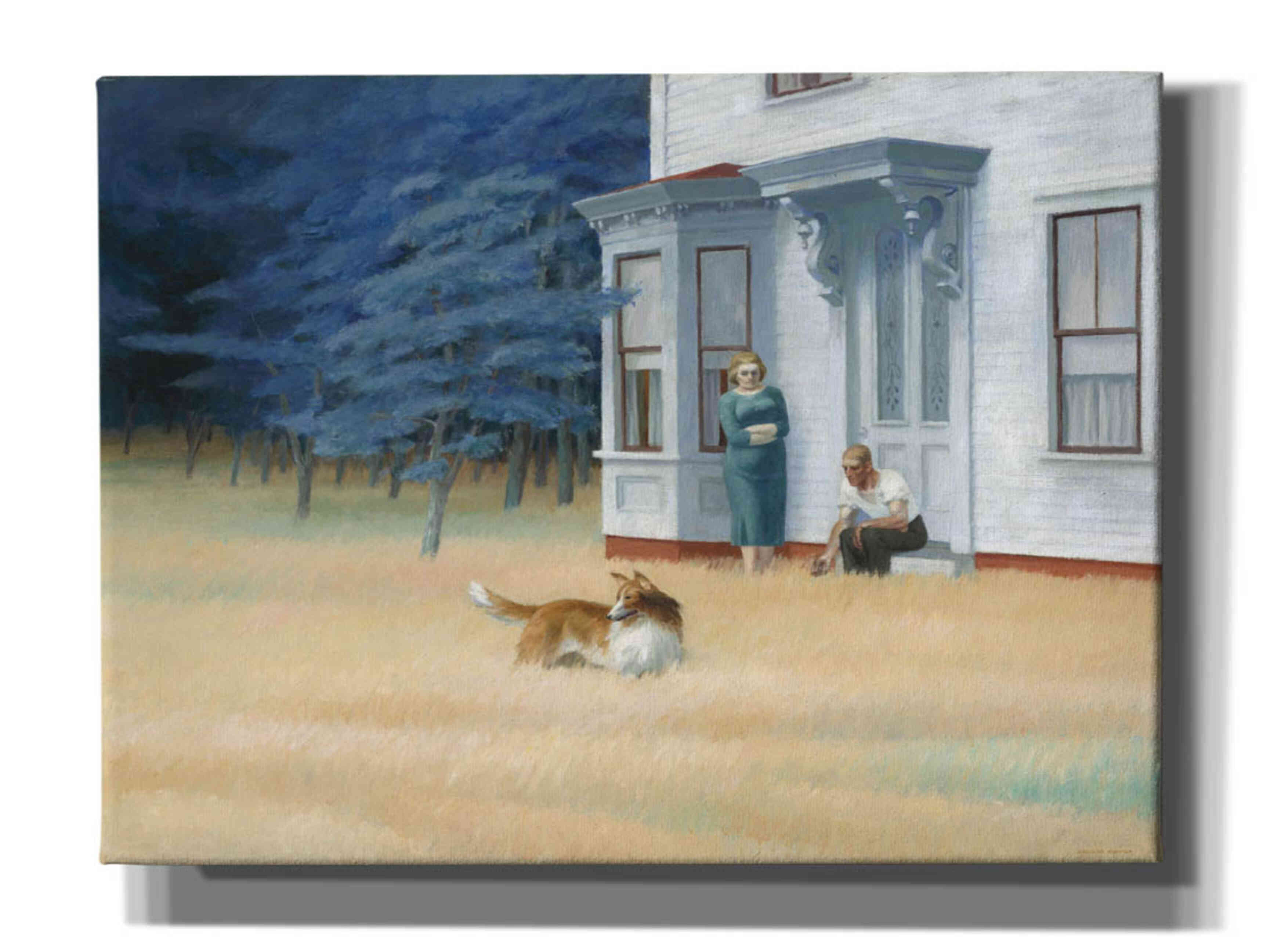 'Cape Cod Evening, 1939' by Edward Hopper, Giclee Canvas Wall Art
