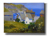 'Monhegan Houses, Maine, 1916-1919' by Edward Hopper, Giclee Canvas Wall Art