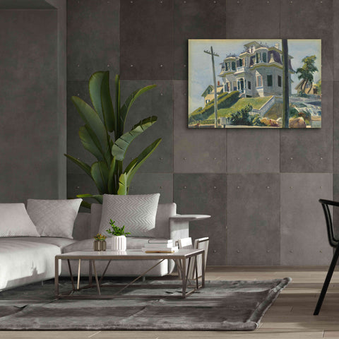 Image of 'Haskell's House, 1924' by Edward Hopper, Giclee Canvas Wall Art,60x40