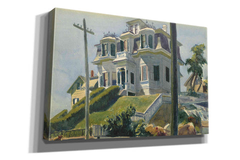 Image of 'Haskell's House, 1924' by Edward Hopper, Giclee Canvas Wall Art