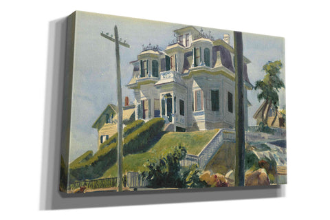 Image of 'Haskell's House, 1924' by Edward Hopper, Giclee Canvas Wall Art