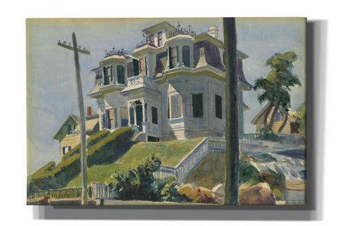 Image of 'Haskell's House, 1924' by Edward Hopper, Giclee Canvas Wall Art