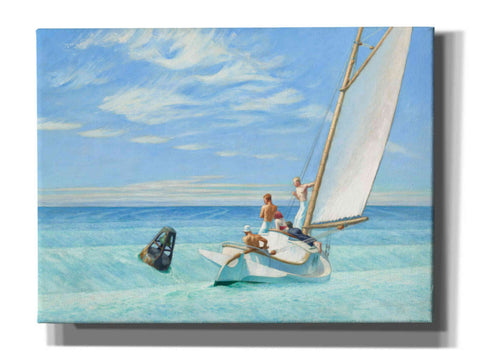 Image of 'Ground Swell, 1939' by Edward Hopper, Giclee Canvas Wall Art