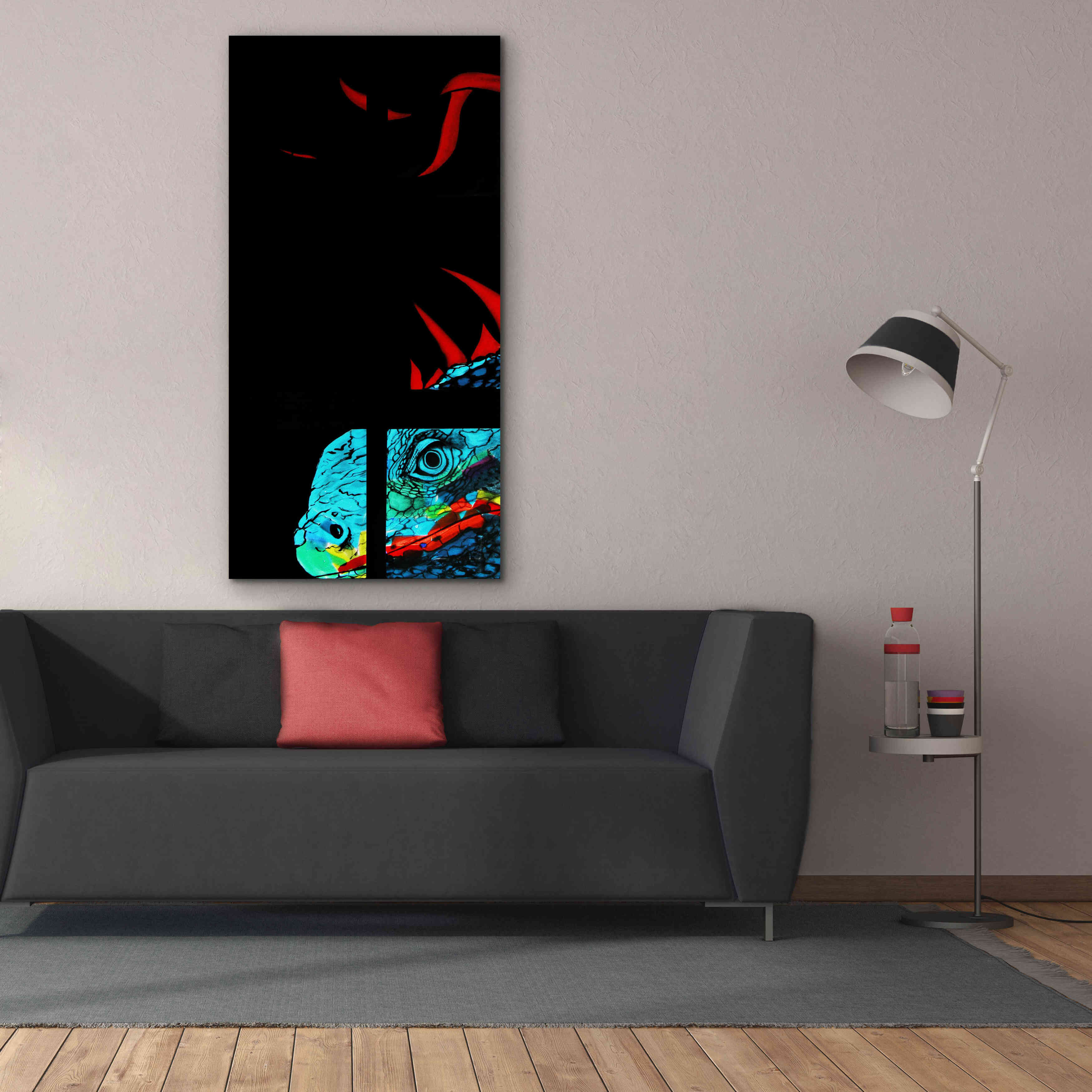 'Yum!' by Rita Shimelfarb, Giclee Canvas Wall Art,30x60