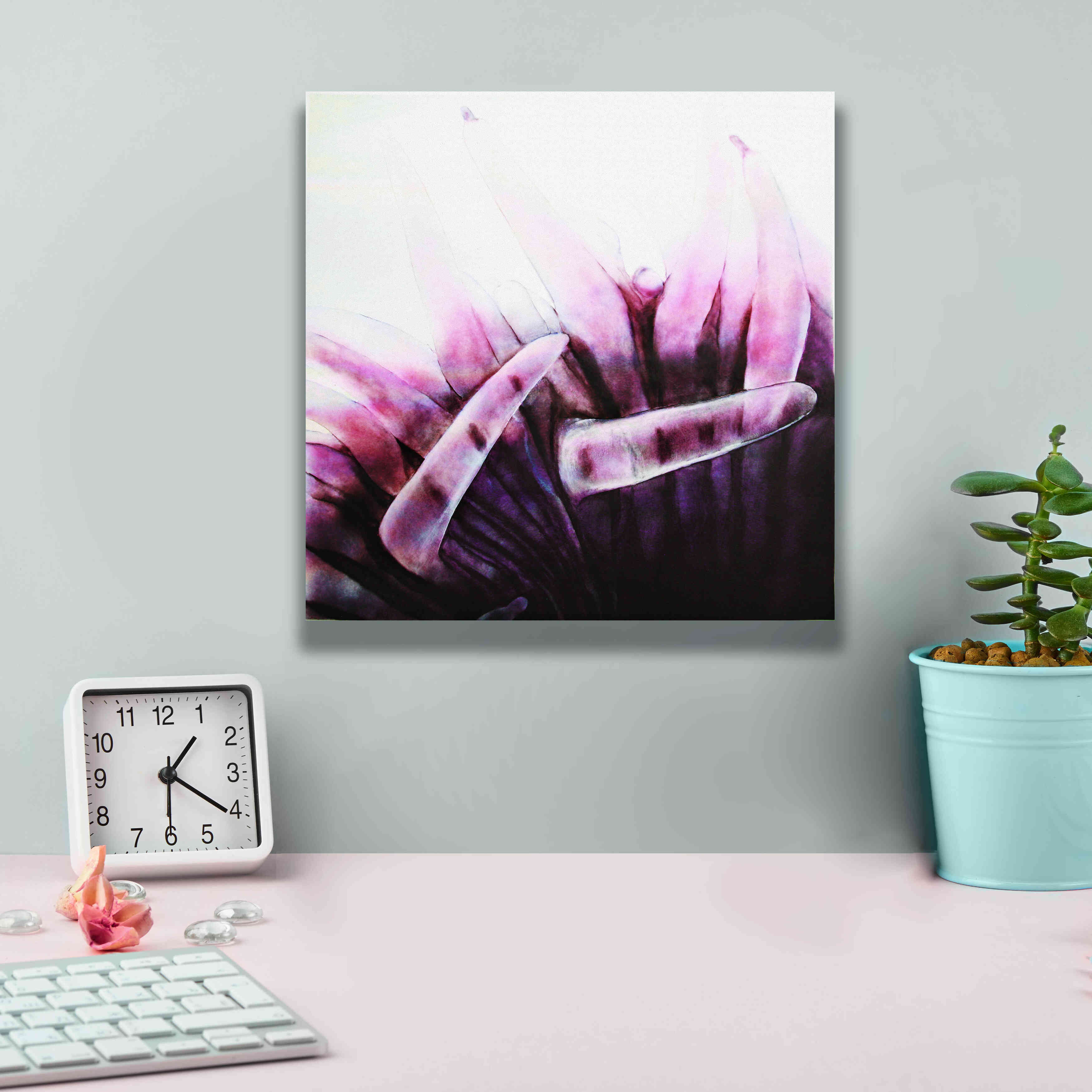 'Tentacles' by Rita Shimelfarb, Giclee Canvas Wall Art,12x12