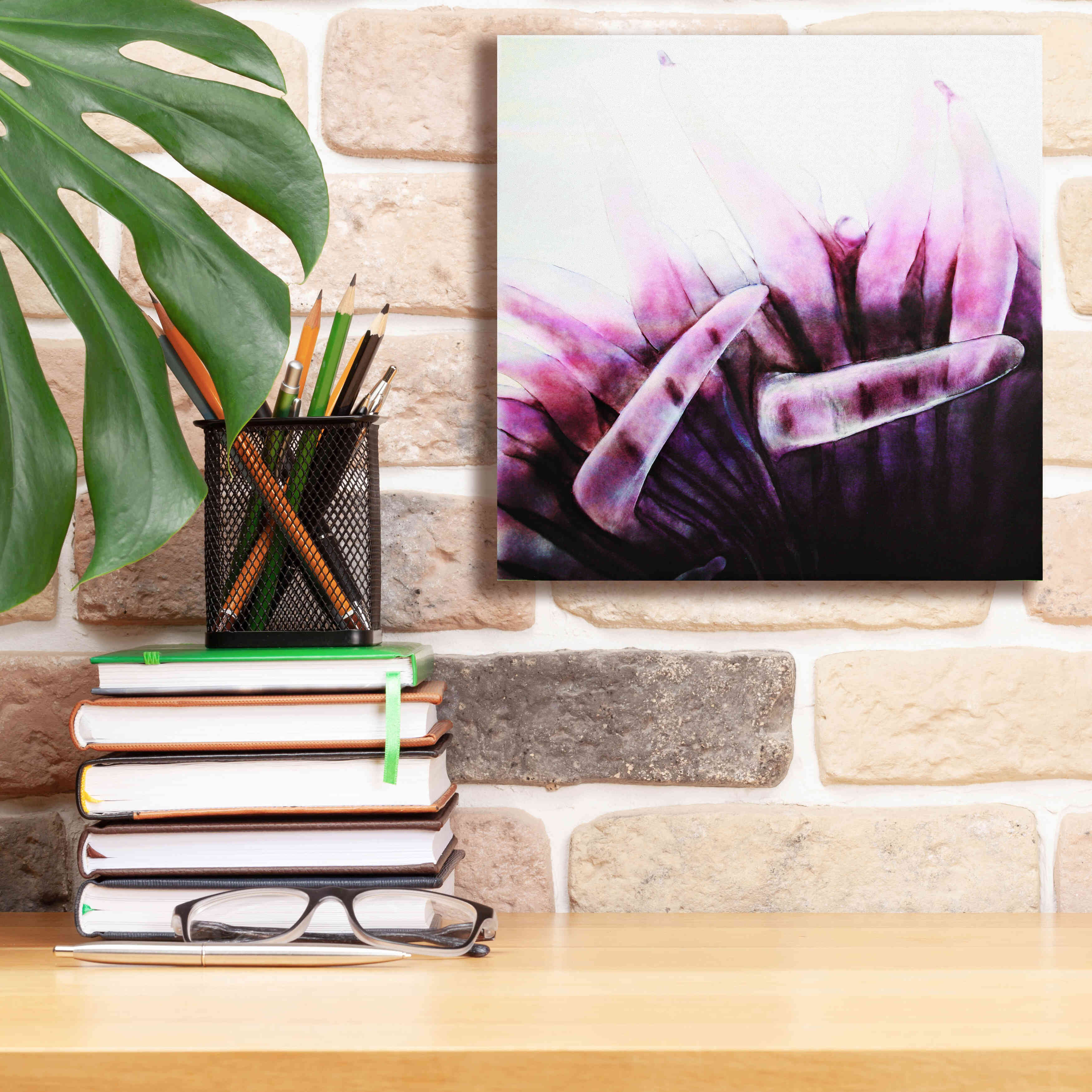 'Tentacles' by Rita Shimelfarb, Giclee Canvas Wall Art,12x12