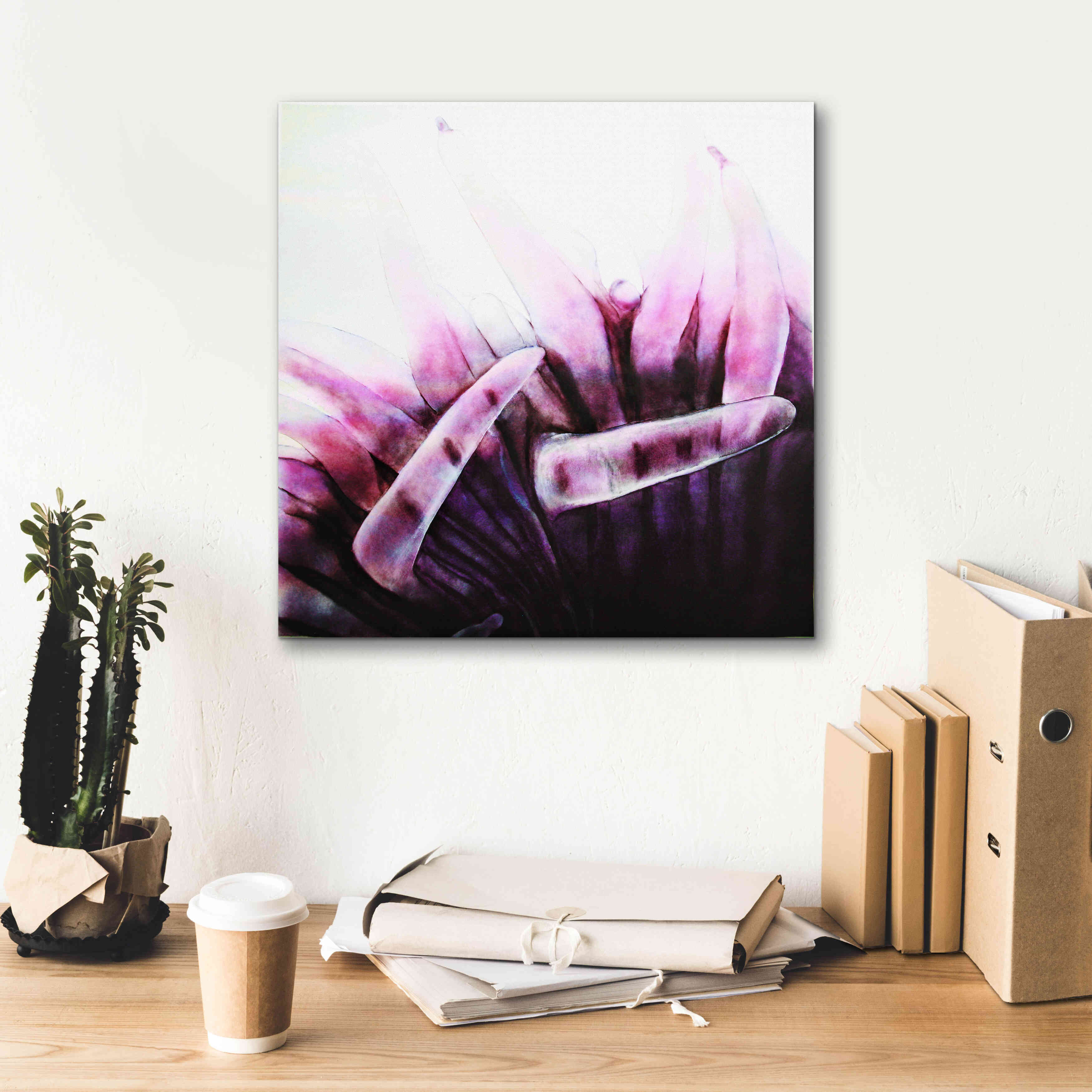 'Tentacles' by Rita Shimelfarb, Giclee Canvas Wall Art,18x18