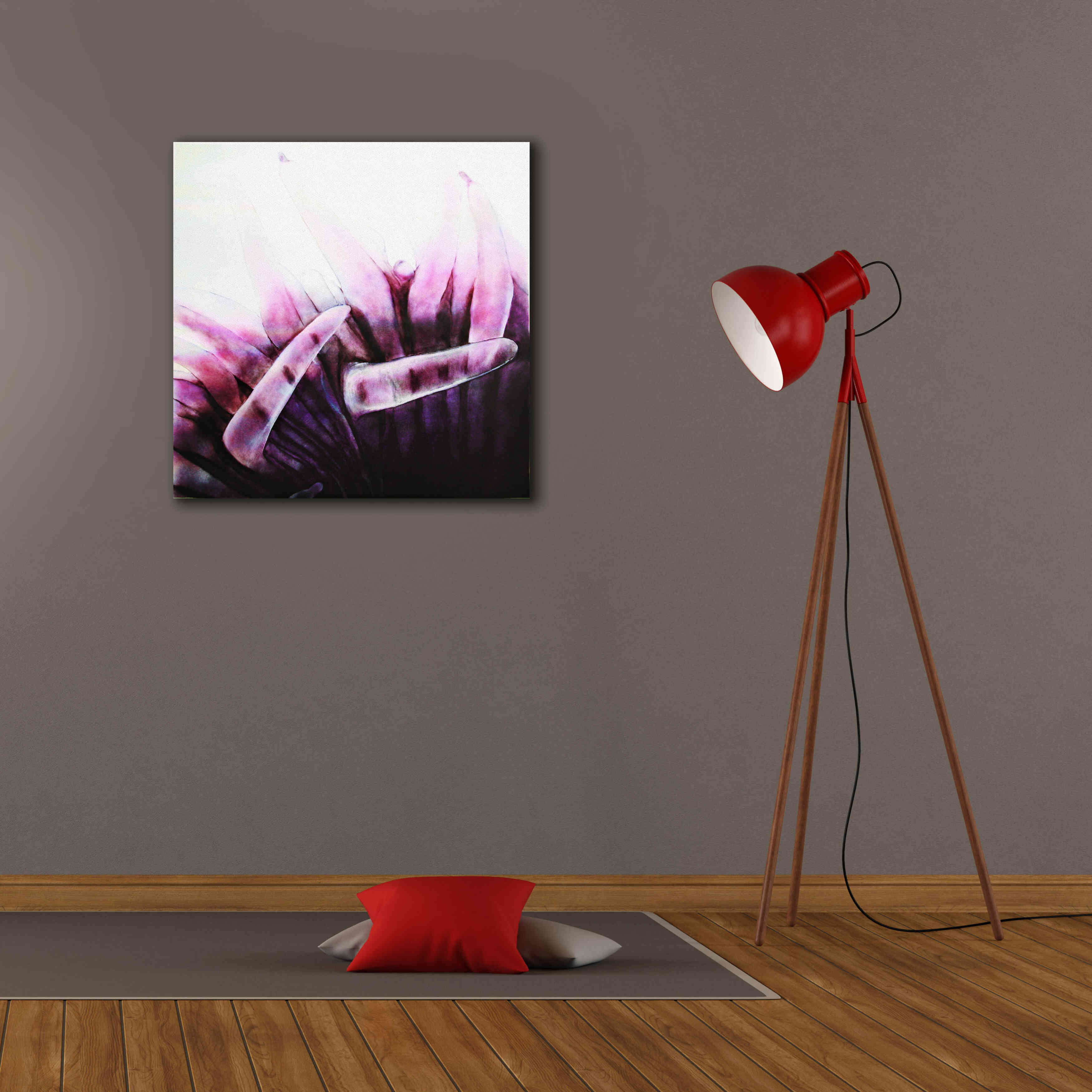 'Tentacles' by Rita Shimelfarb, Giclee Canvas Wall Art,26x26