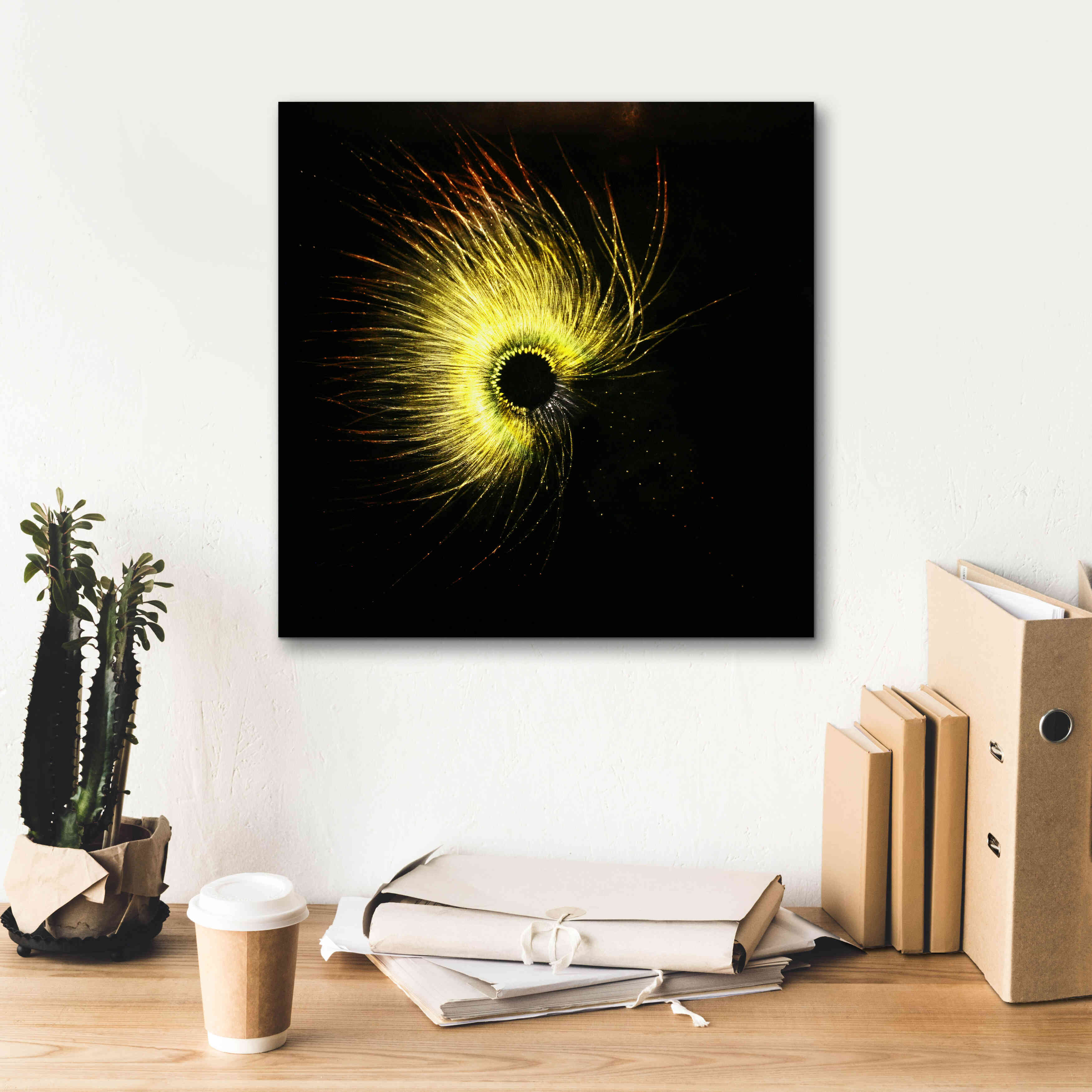 'Luminescence' by Rita Shimelfarb, Giclee Canvas Wall Art,18x18