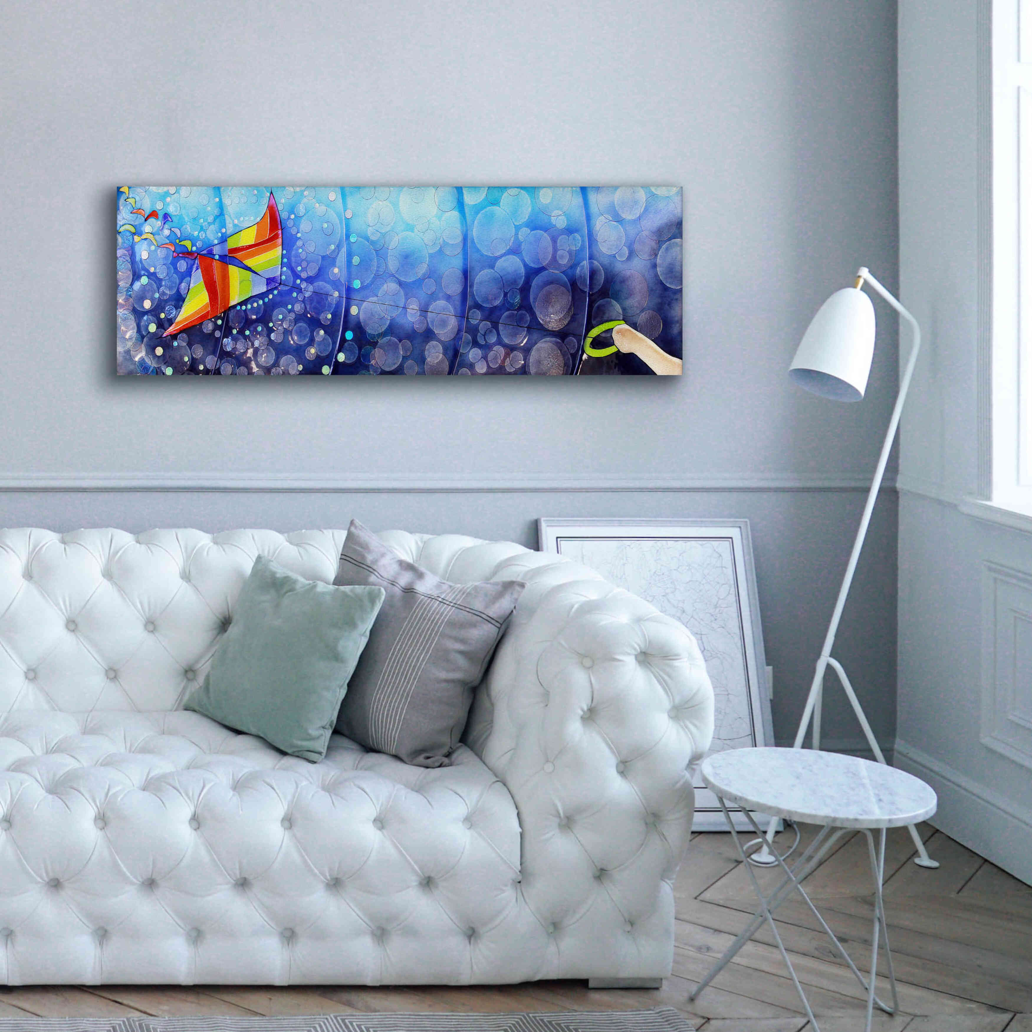 'Air' by Rita Shimelfarb, Giclee Canvas Wall Art,60x20