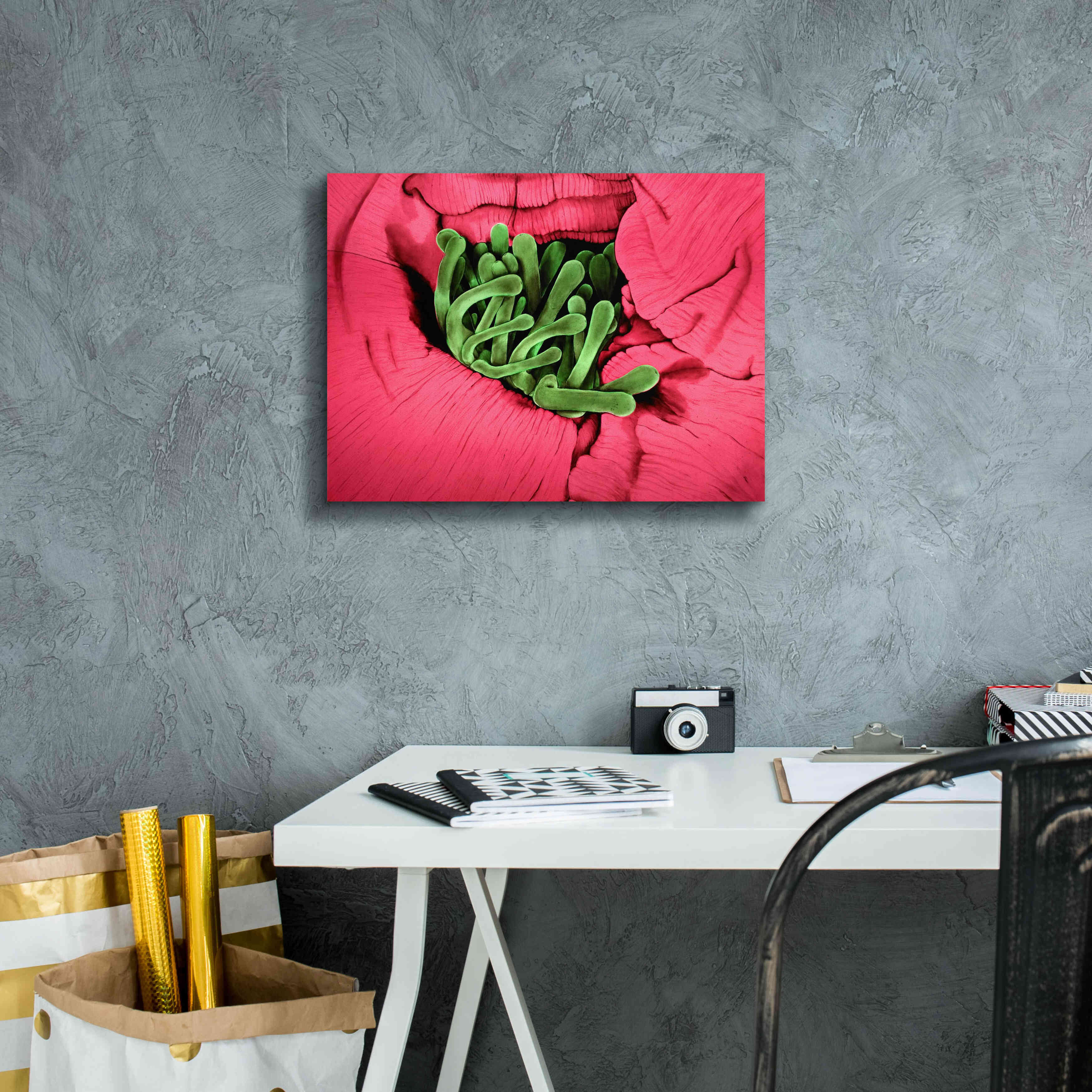 'Folds' by Rita Shimelfarb, Giclee Canvas Wall Art,16x12