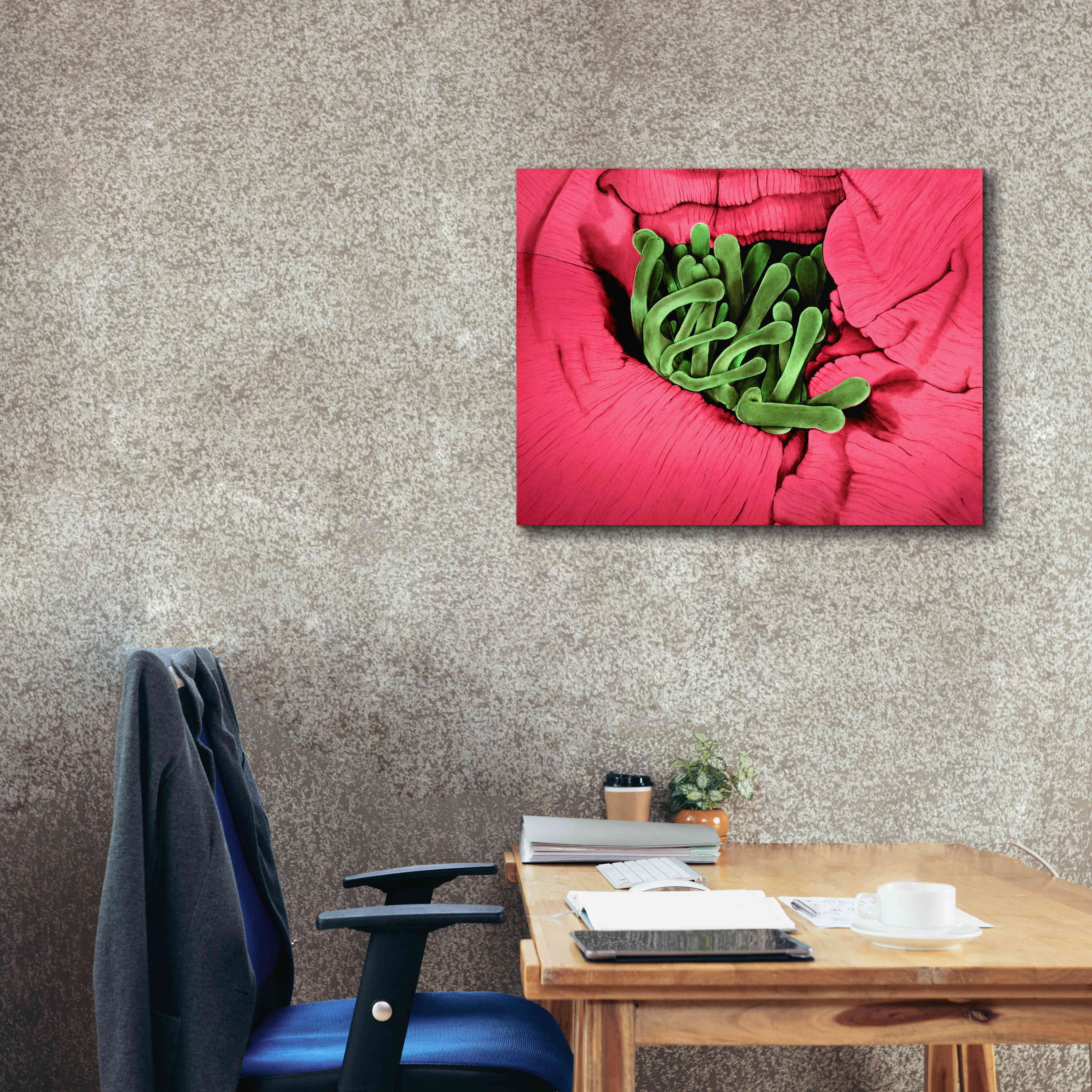 'Folds' by Rita Shimelfarb, Giclee Canvas Wall Art,34x26