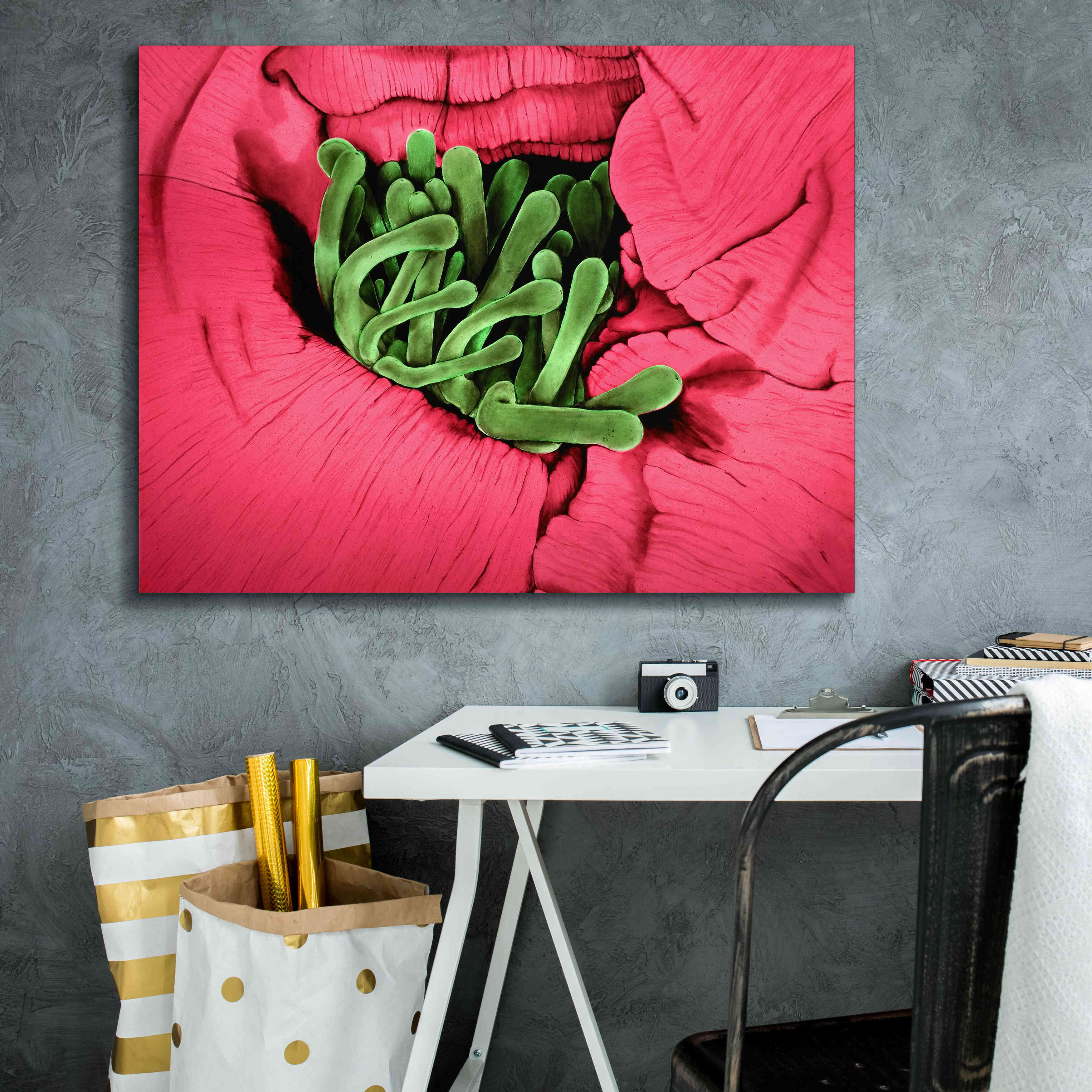 'Folds' by Rita Shimelfarb, Giclee Canvas Wall Art,34x26