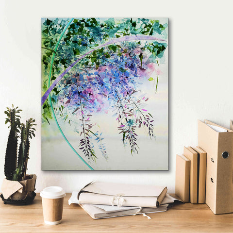 Image of 'Wisteria' by Rita Shimelfarb, Giclee Canvas Wall Art,20x24