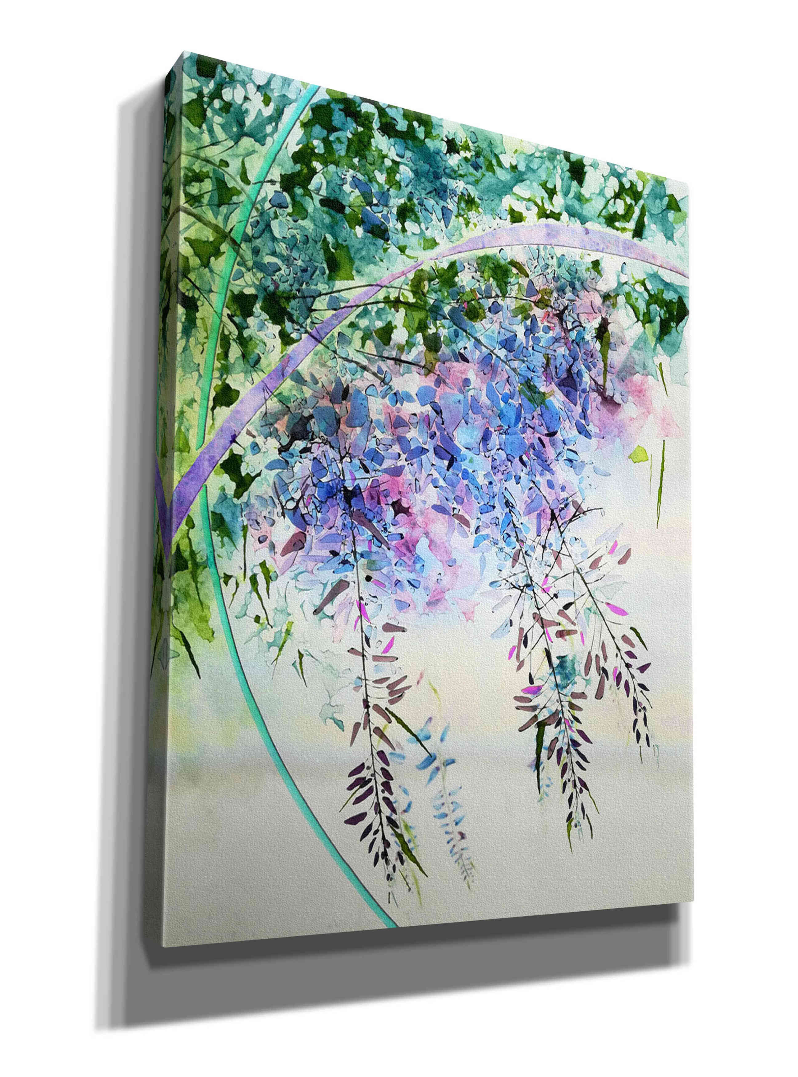 'Wisteria' by Rita Shimelfarb, Giclee Canvas Wall Art