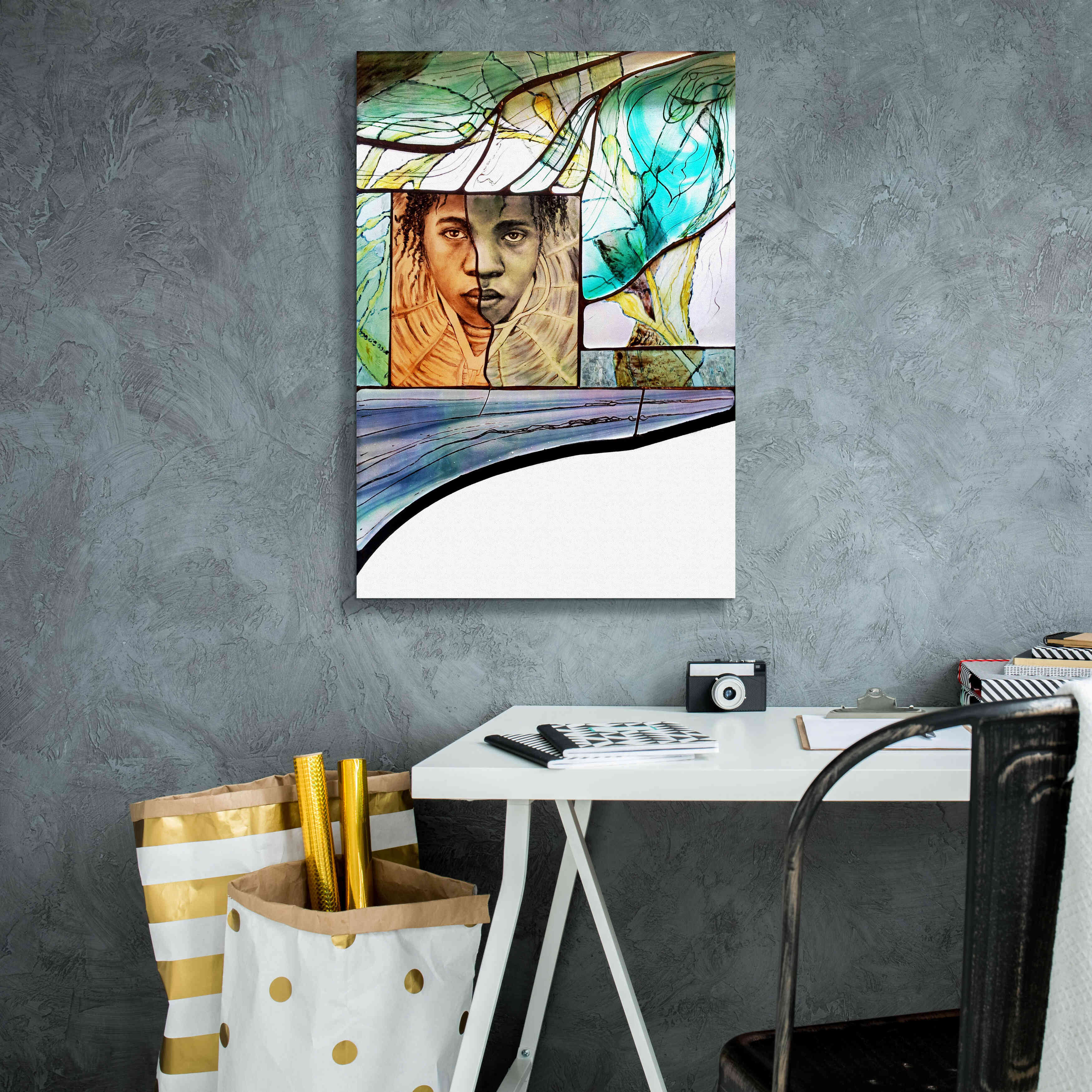 'Voyage' by Rita Shimelfarb, Giclee Canvas Wall Art,18x26