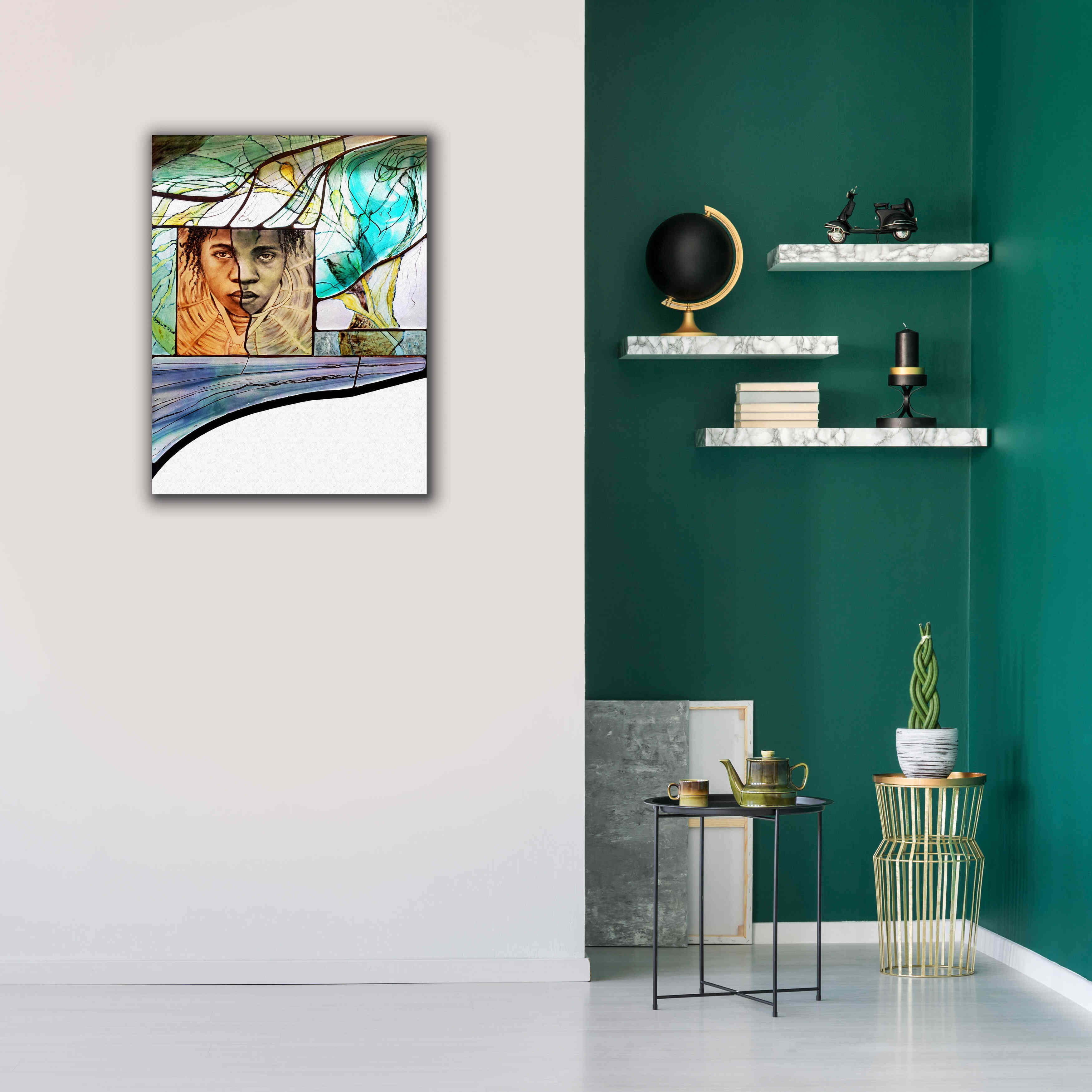 'Voyage' by Rita Shimelfarb, Giclee Canvas Wall Art,26x34