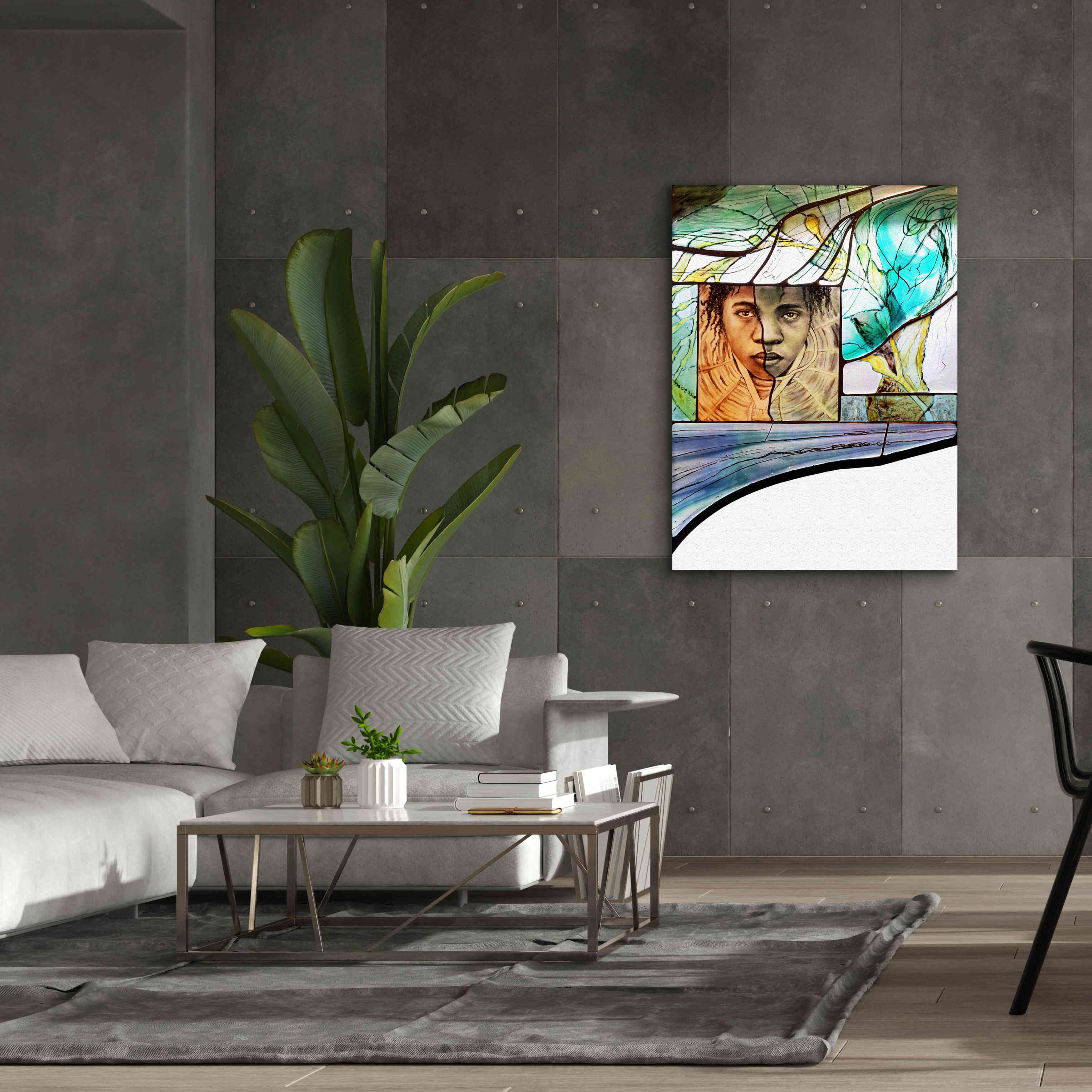 'Voyage' by Rita Shimelfarb, Giclee Canvas Wall Art,40x54