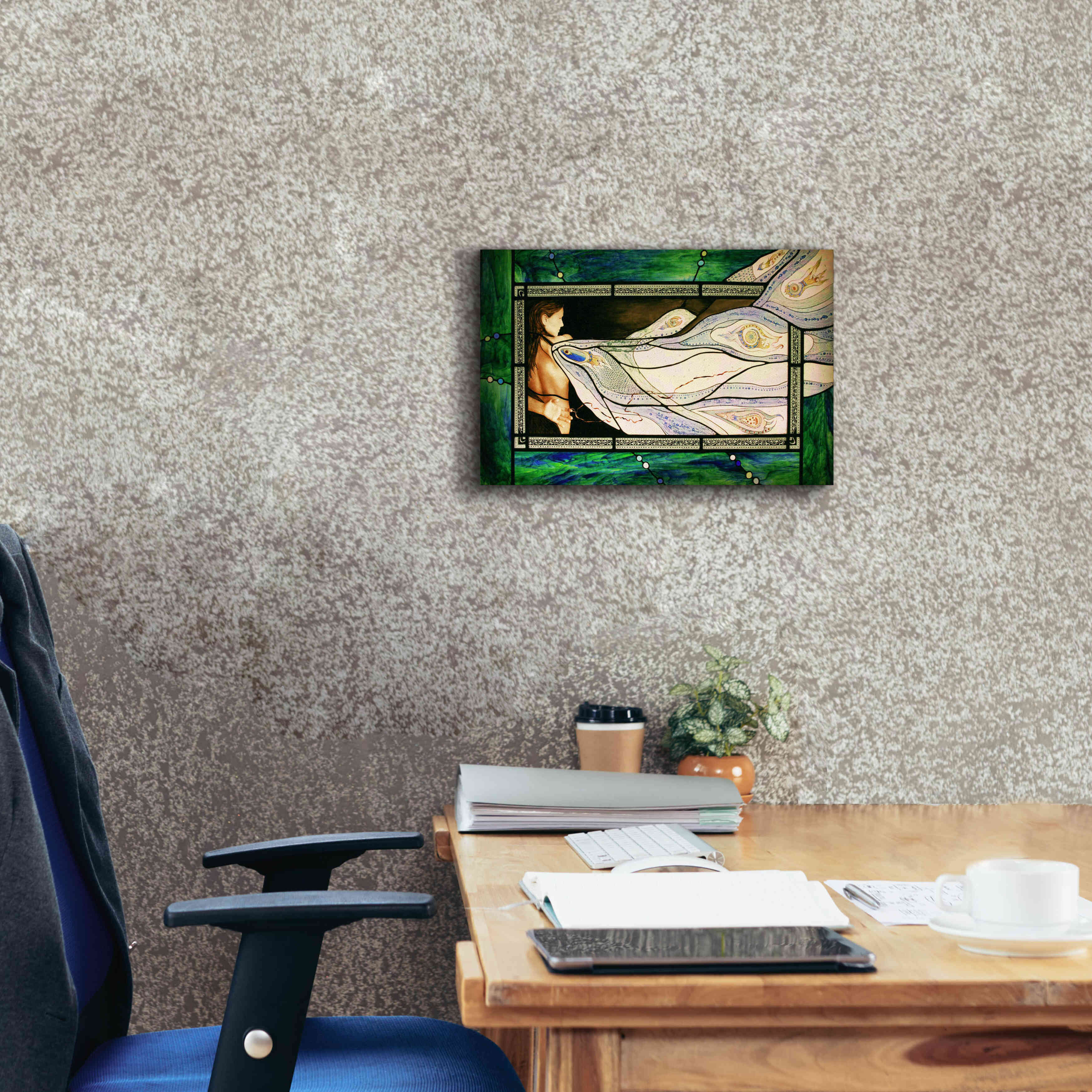 'Un-Wound' by Rita Shimelfarb, Giclee Canvas Wall Art,18x12