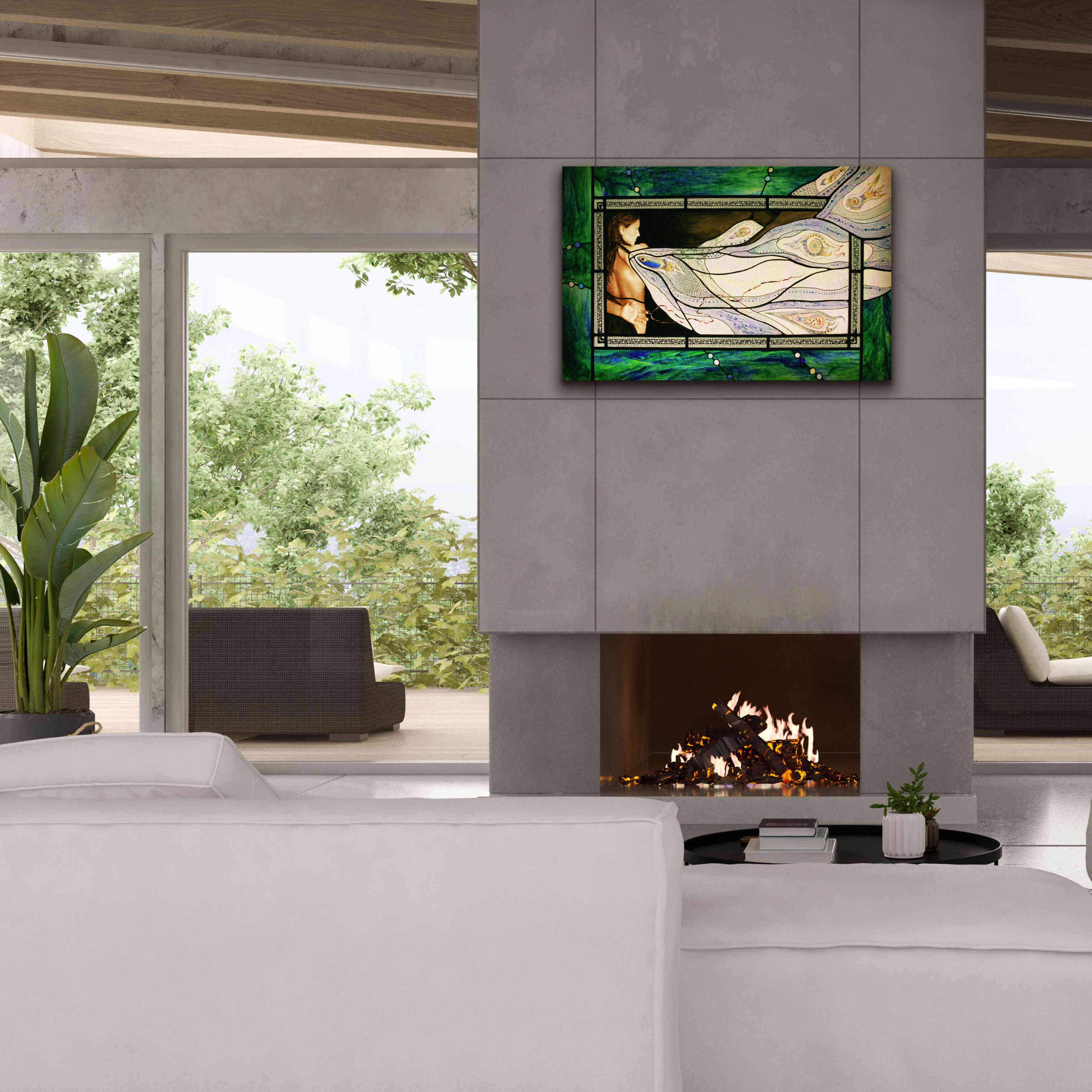 'Un-Wound' by Rita Shimelfarb, Giclee Canvas Wall Art,40x26