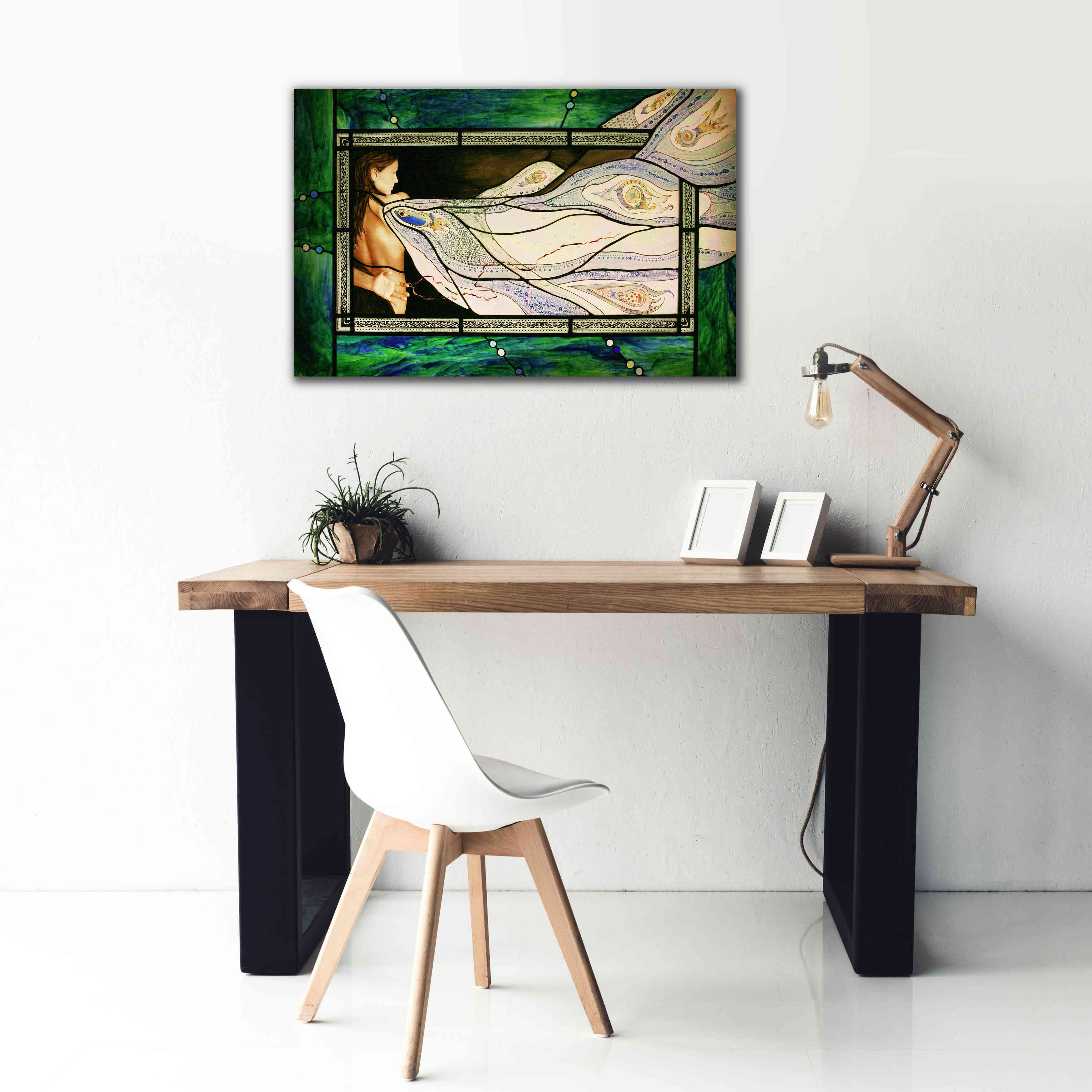 'Un-Wound' by Rita Shimelfarb, Giclee Canvas Wall Art,40x26