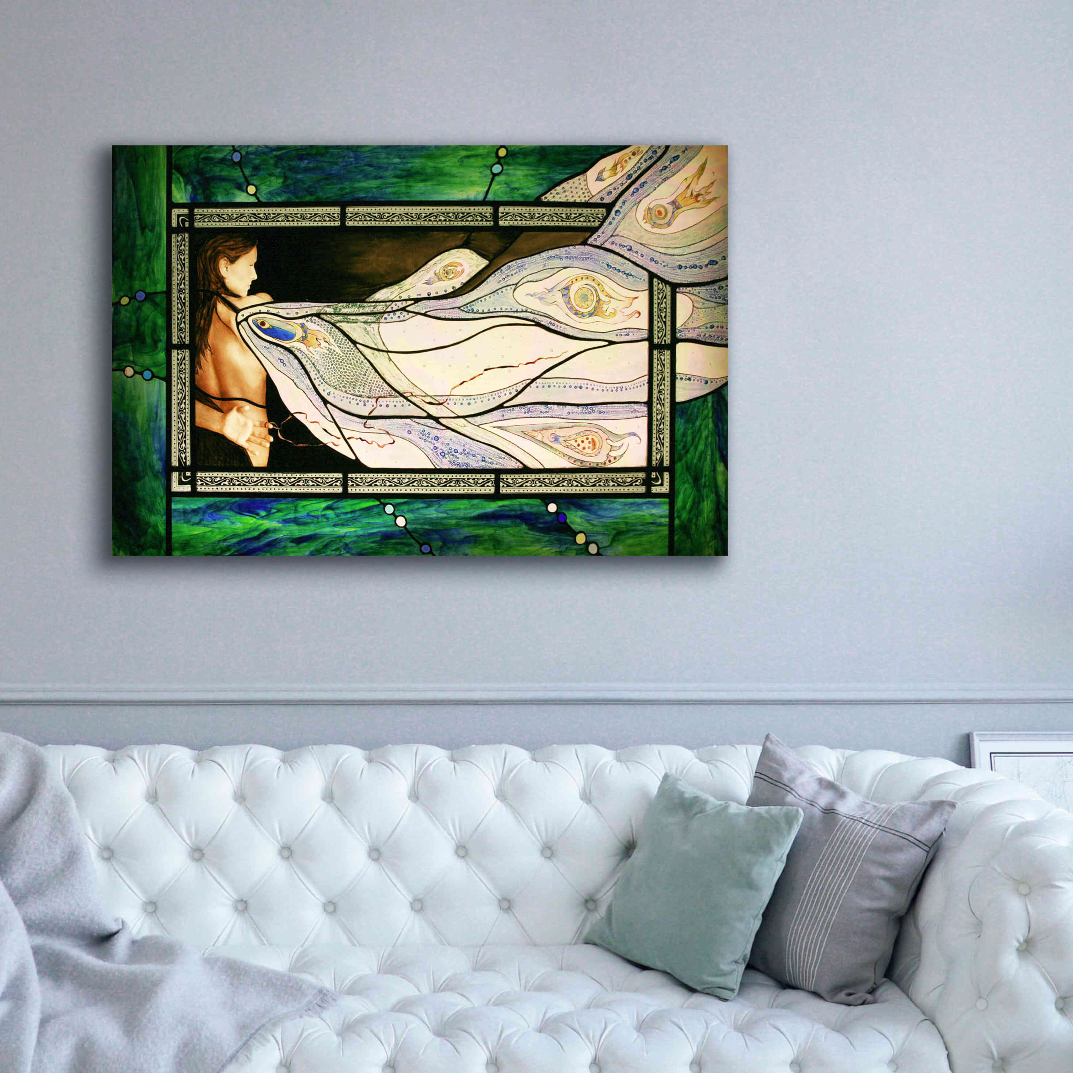 'Un-Wound' by Rita Shimelfarb, Giclee Canvas Wall Art,60x40