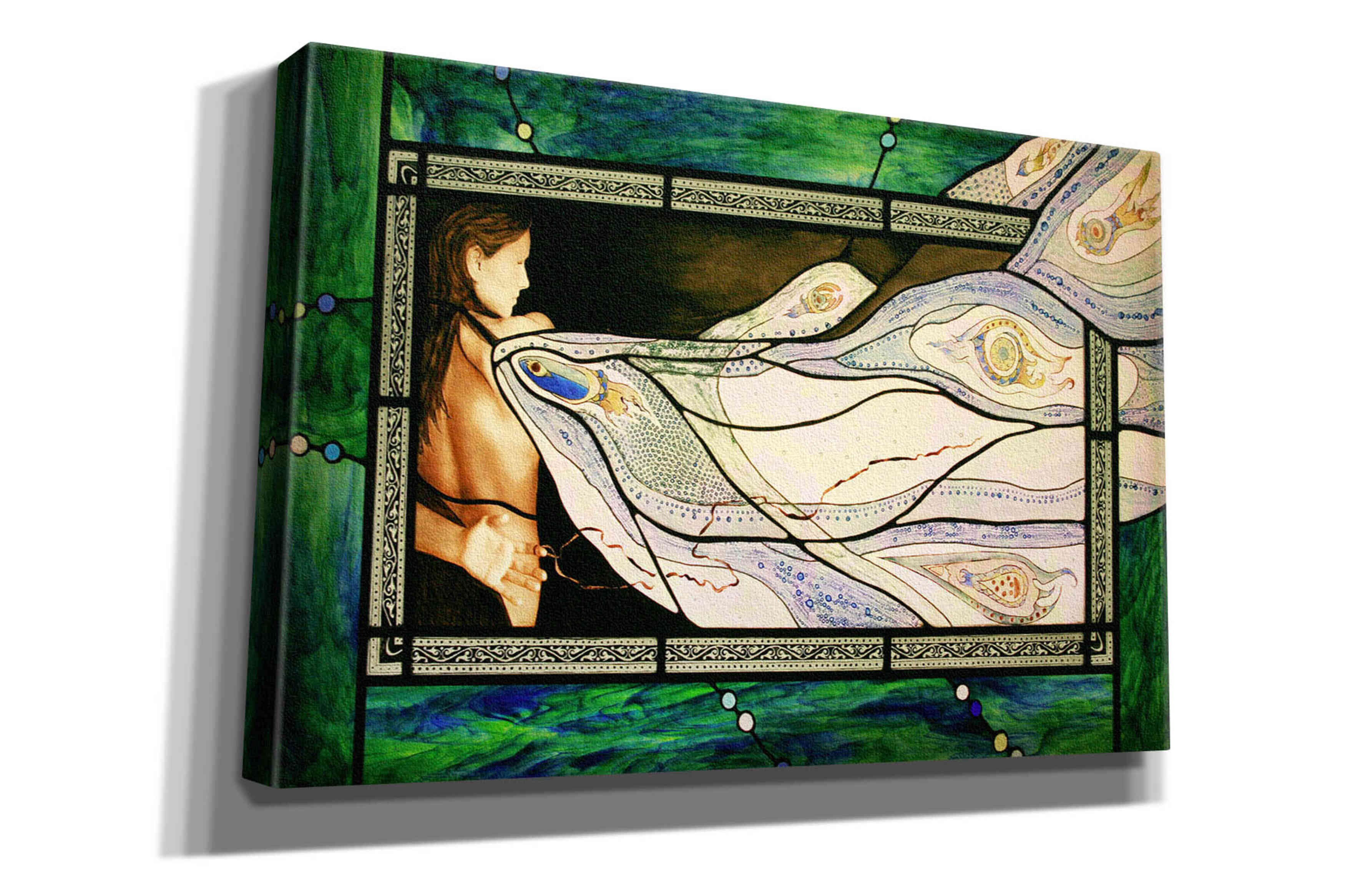 'Un-Wound' by Rita Shimelfarb, Giclee Canvas Wall Art