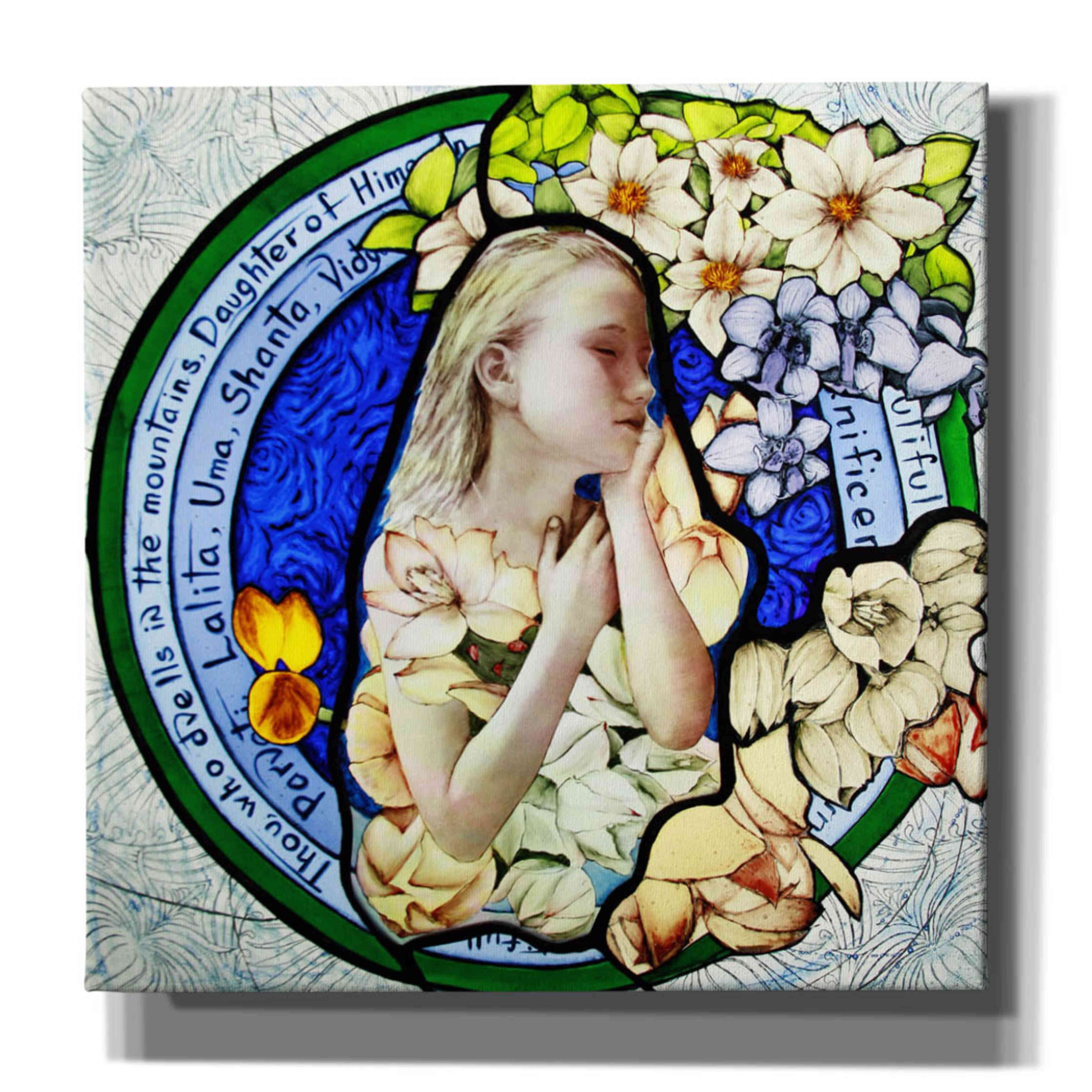 'Shakti' by Rita Shimelfarb, Giclee Canvas Wall Art