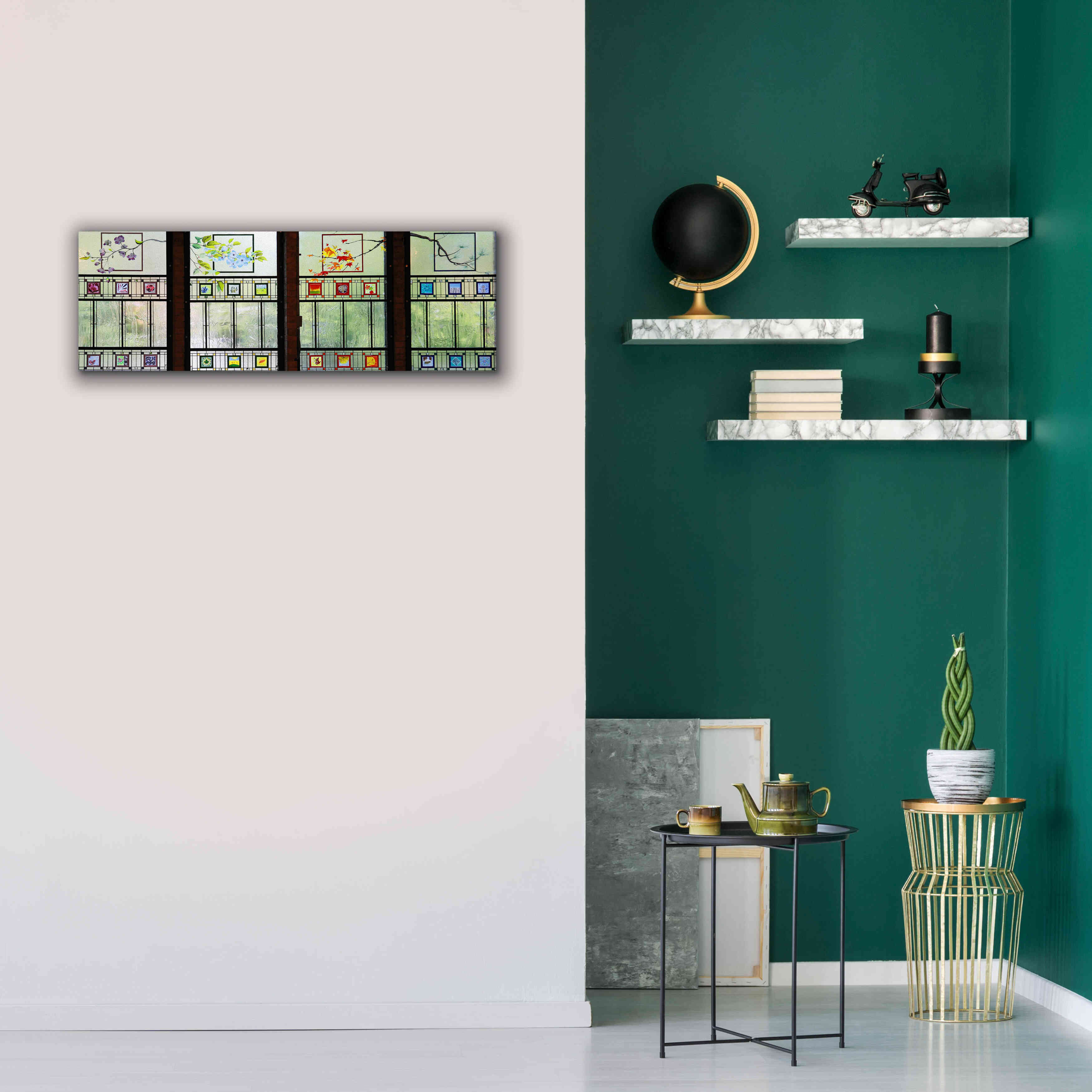 'Seasons' by Rita Shimelfarb, Giclee Canvas Wall Art,36x12