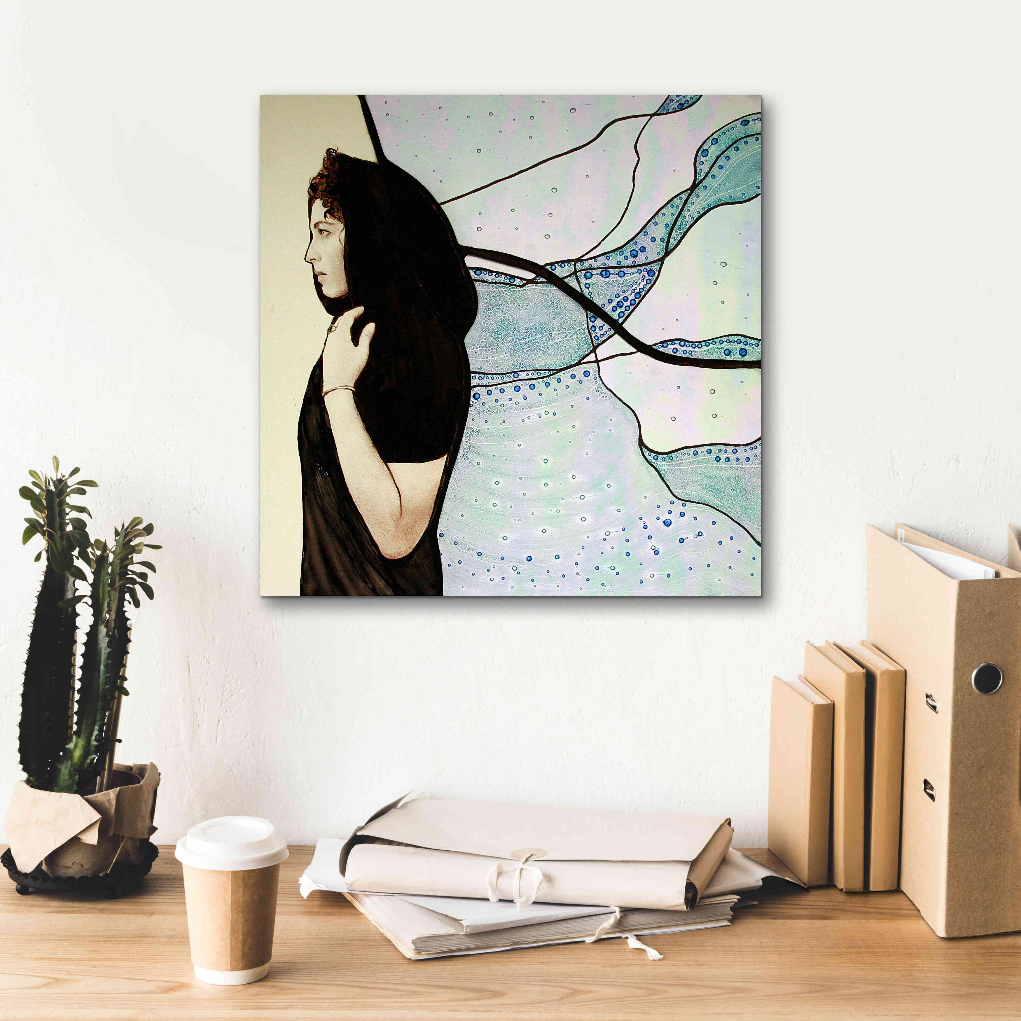 'Remembrance' by Rita Shimelfarb, Giclee Canvas Wall Art,18x18