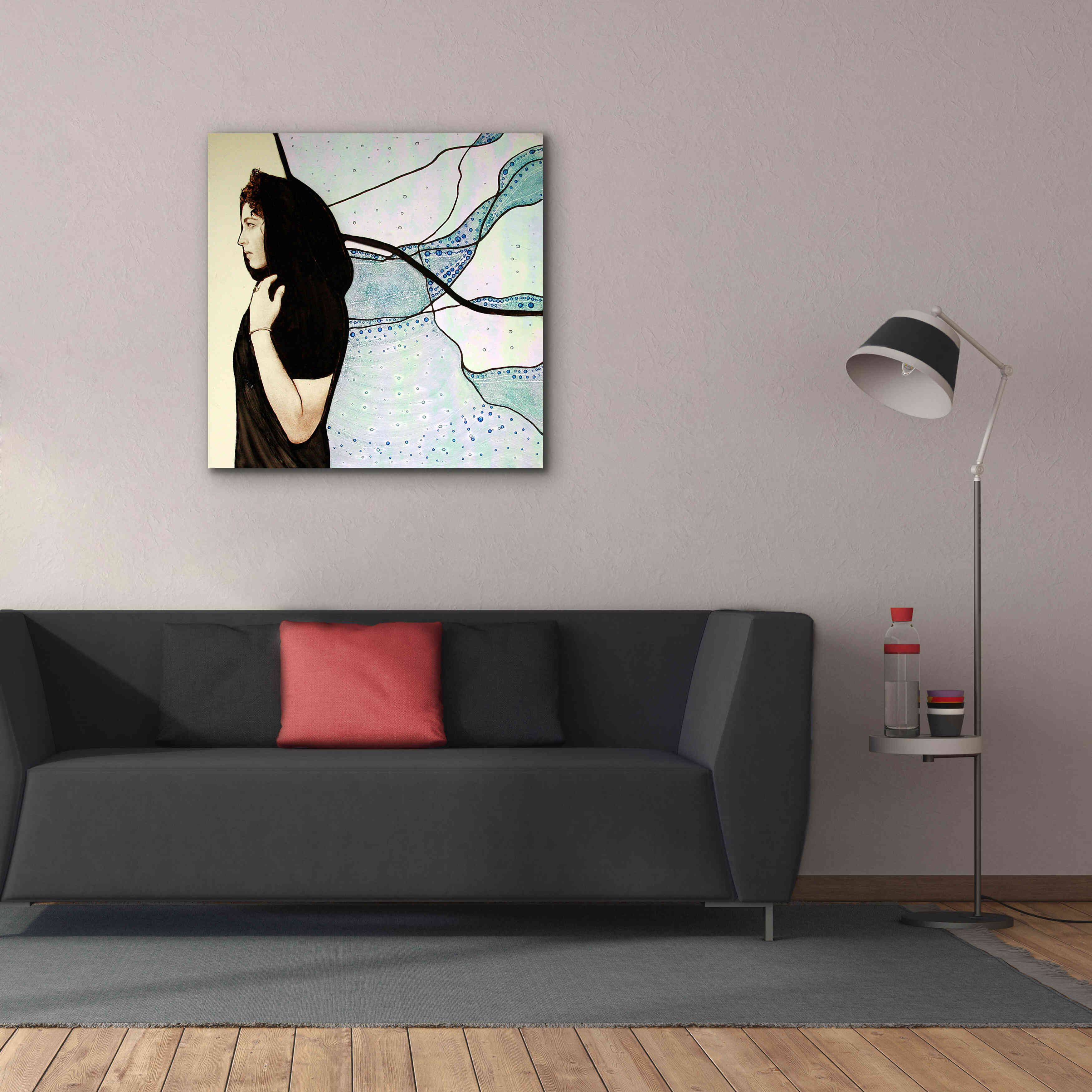 'Remembrance' by Rita Shimelfarb, Giclee Canvas Wall Art,37x37