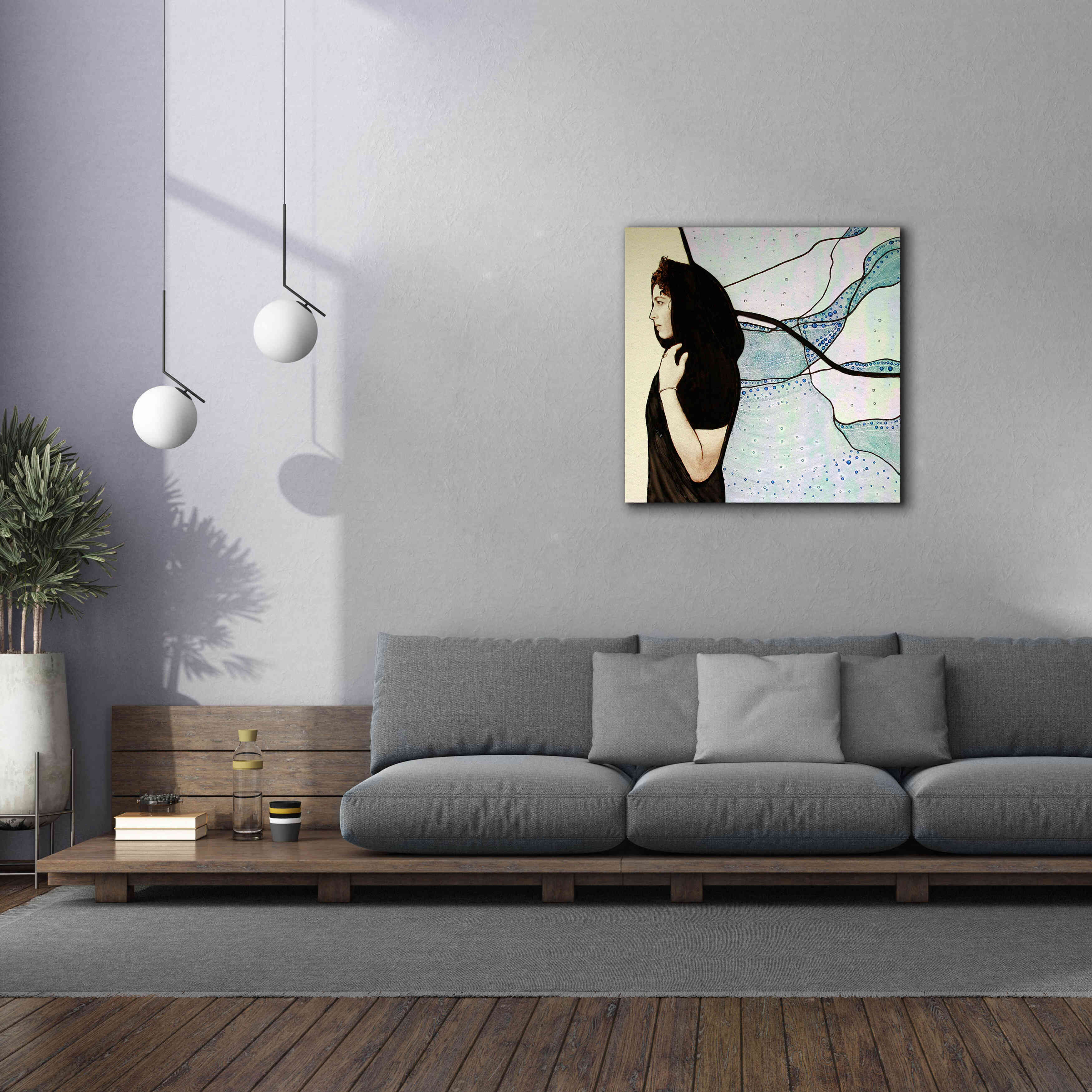 'Remembrance' by Rita Shimelfarb, Giclee Canvas Wall Art,37x37