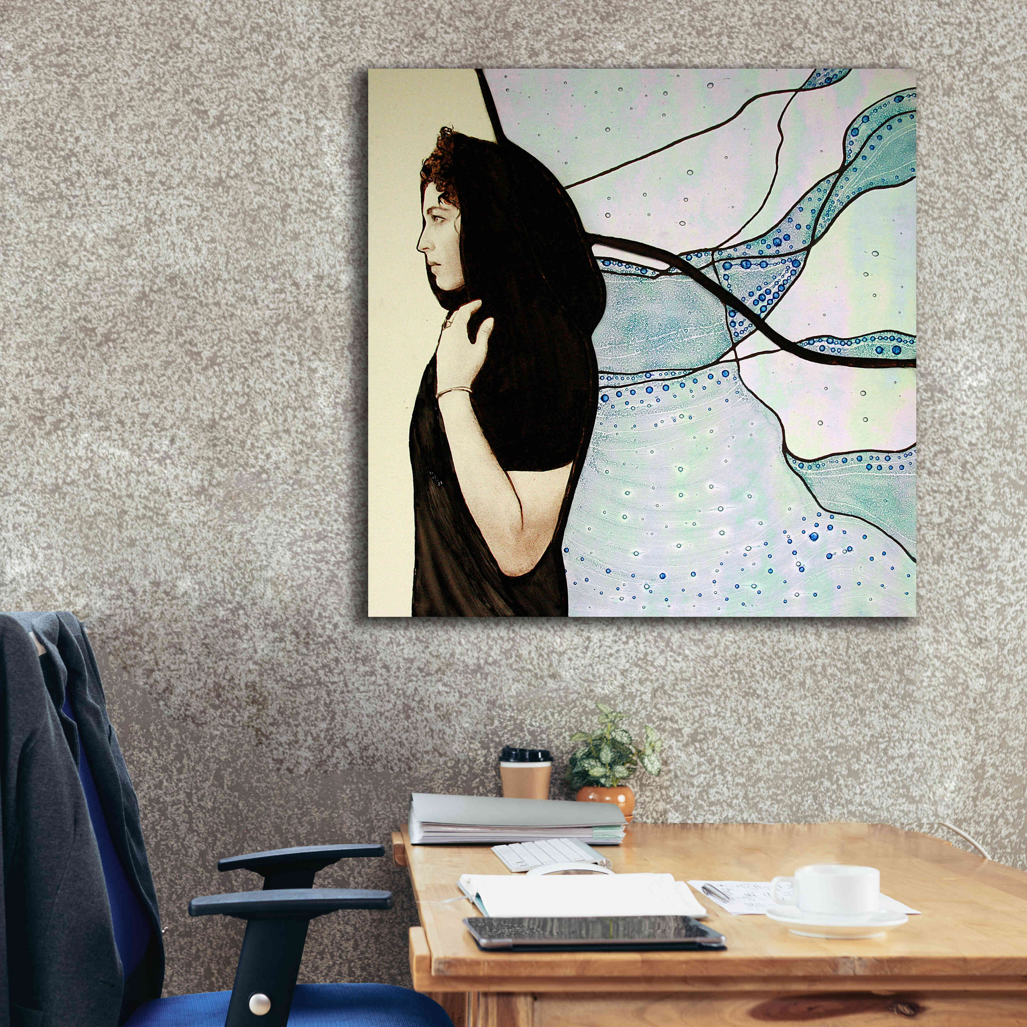 'Remembrance' by Rita Shimelfarb, Giclee Canvas Wall Art,37x37