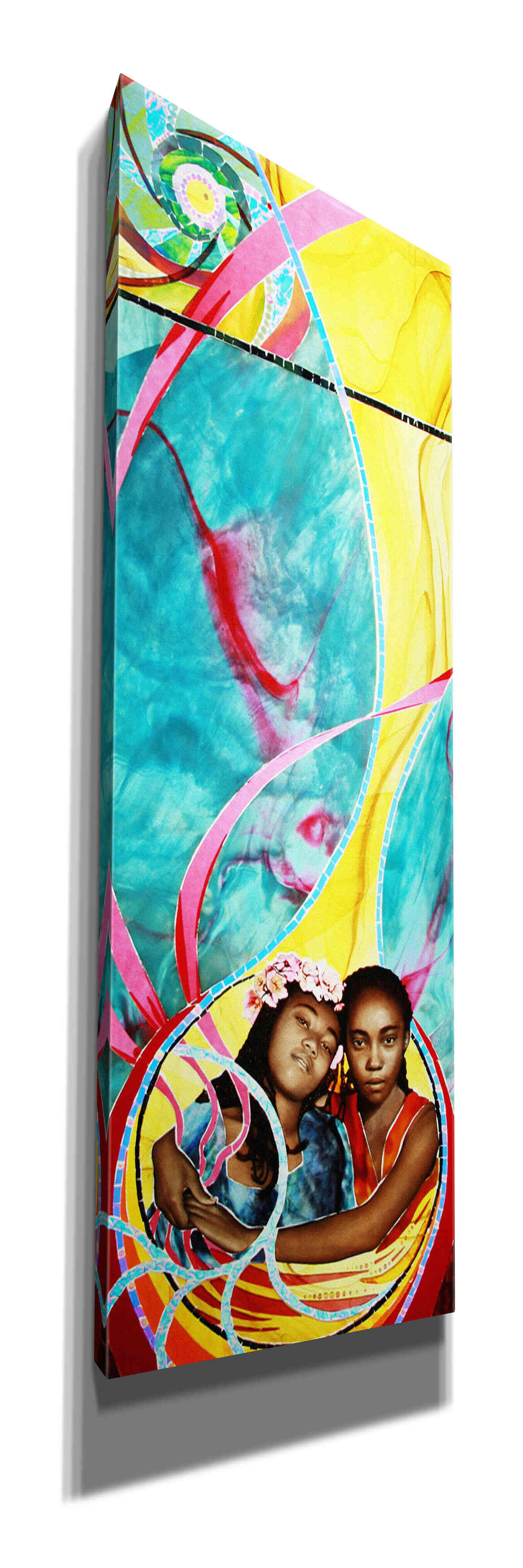 'Love And Faith' by Rita Shimelfarb, Giclee Canvas Wall Art